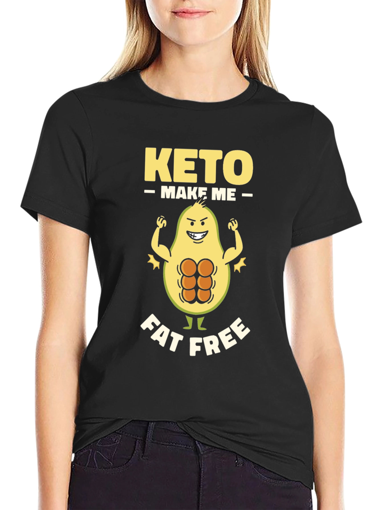 Keto Make Me Fat Free Graphic Tee