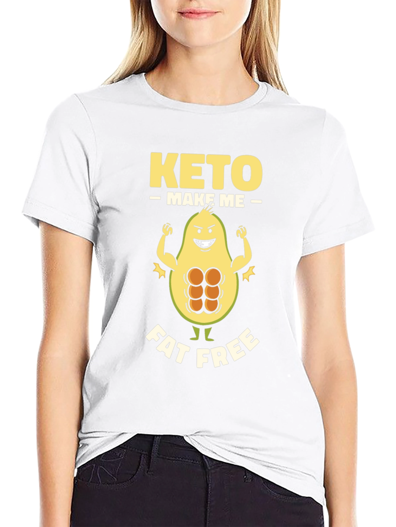 Keto Make Me Fat Free Graphic Tee
