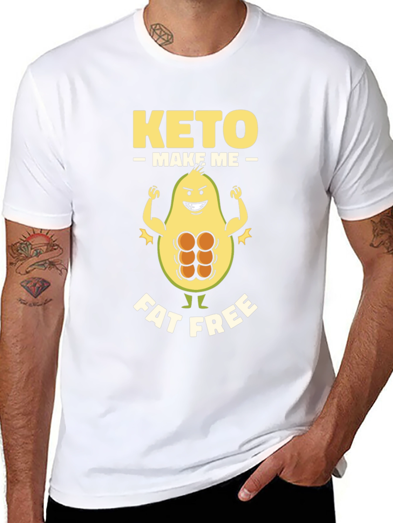 Keto Make Me Fat Free Graphic Tee