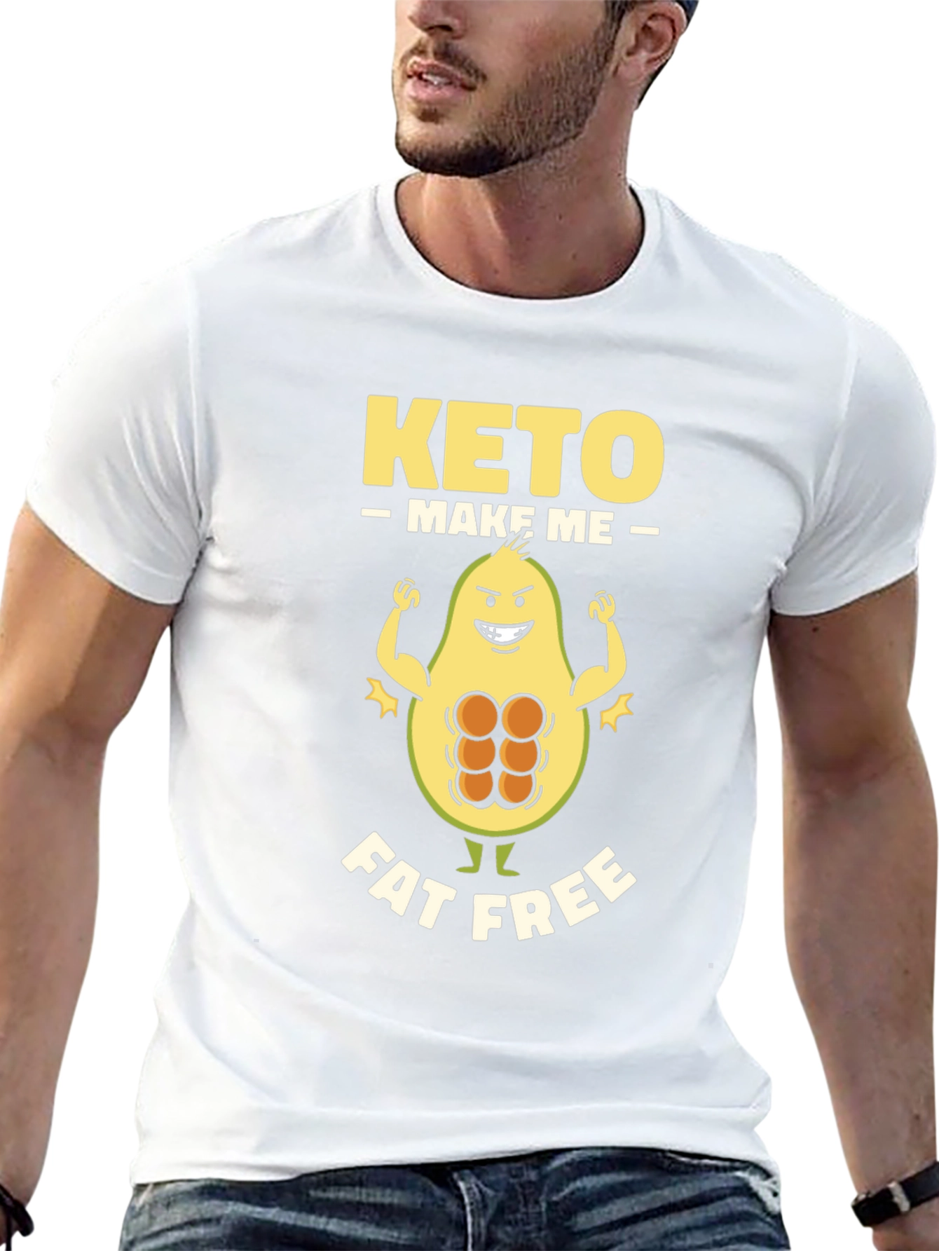 Keto Make Me Fat Free Graphic Tee