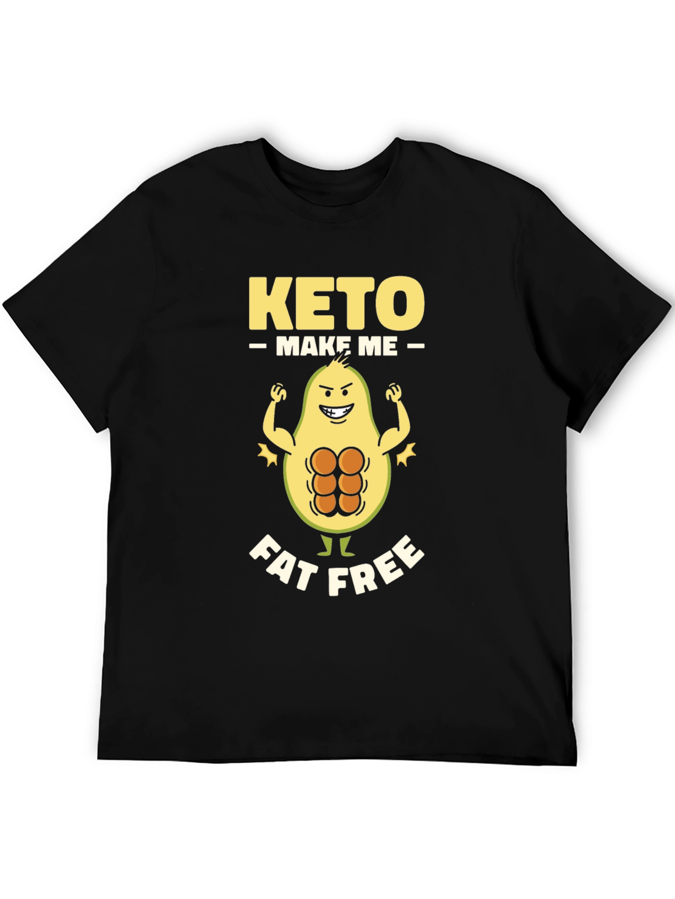Keto Make Me Fat Free Graphic Tee