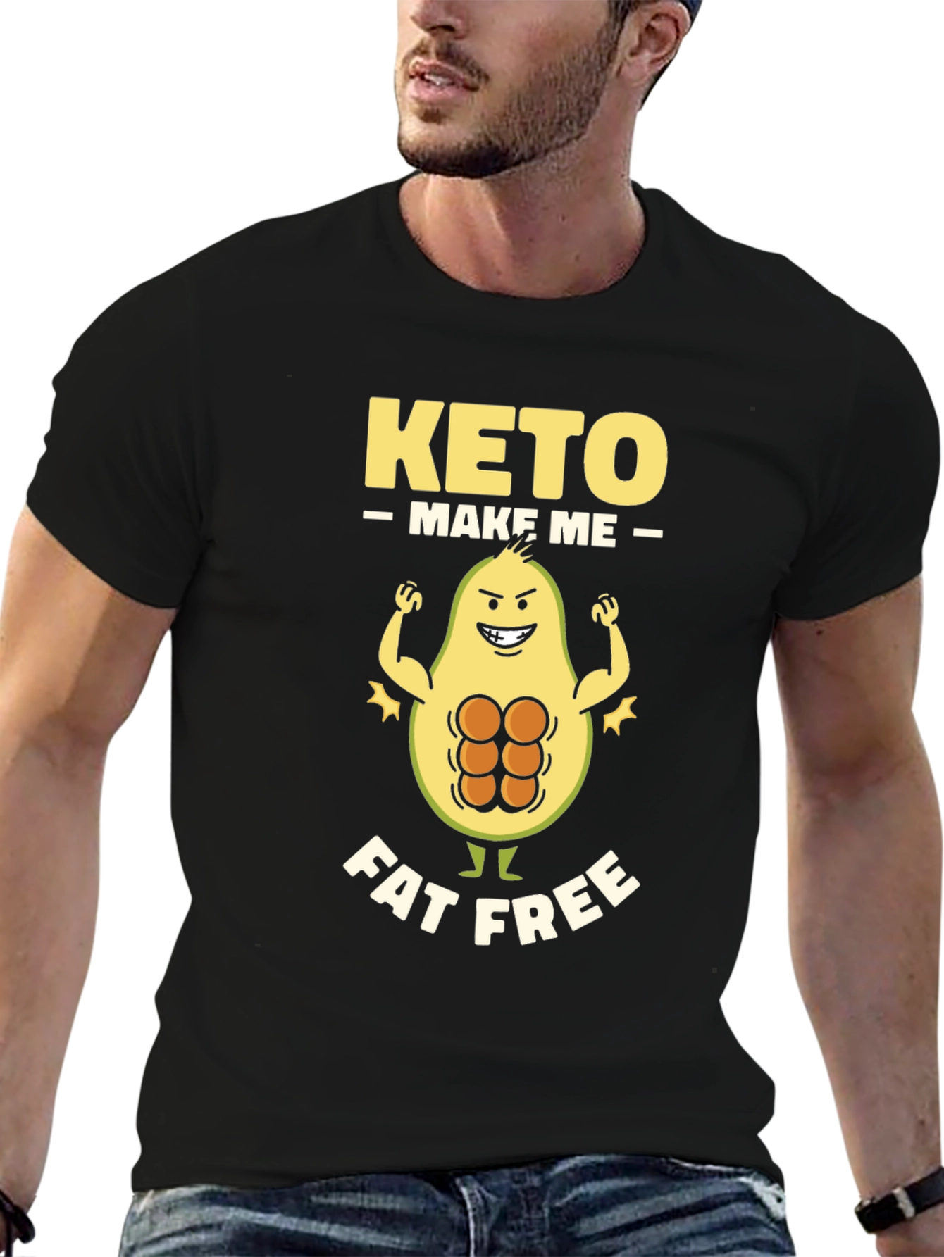 Keto Make Me Fat Free Graphic Tee