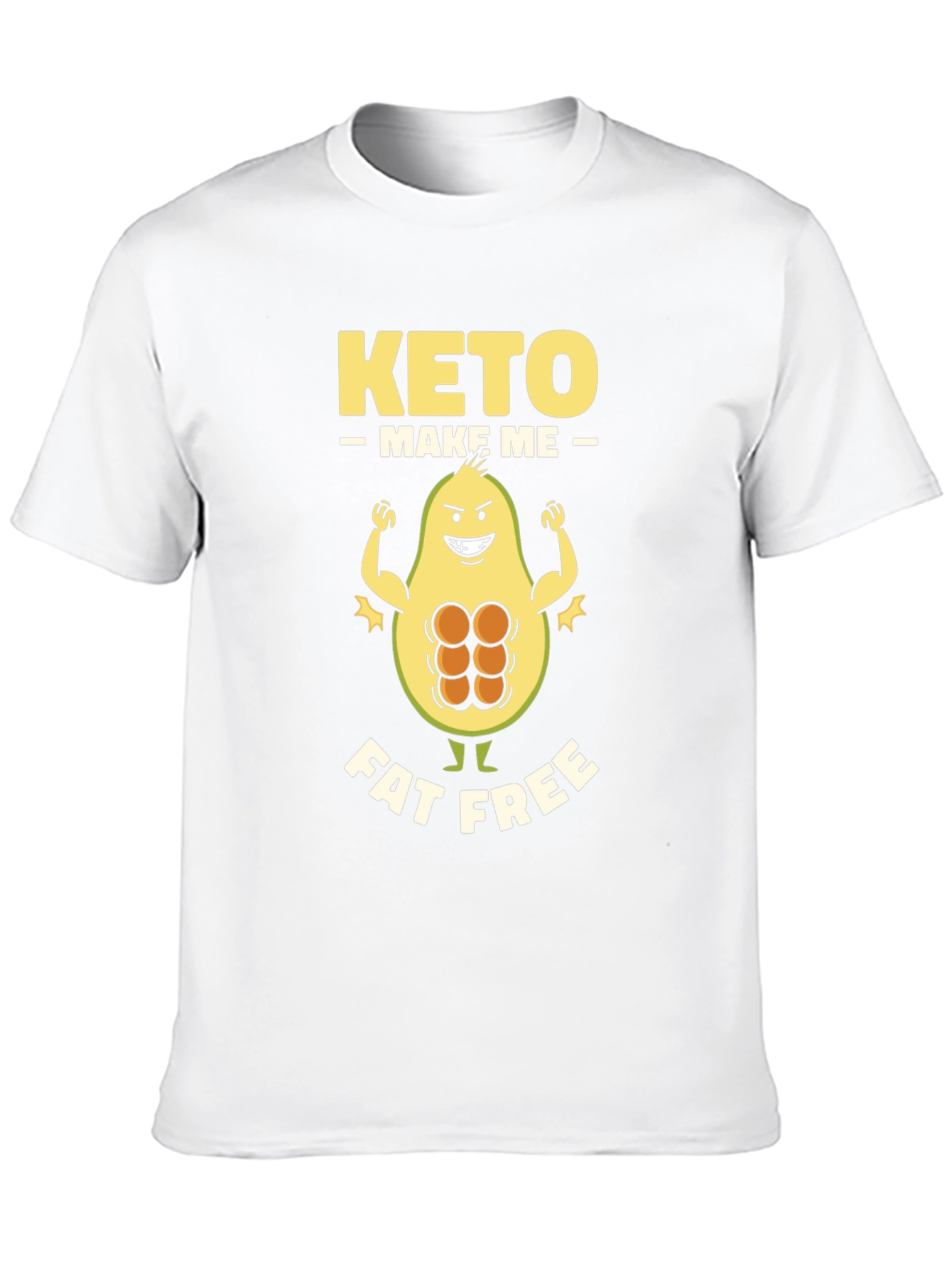 Keto Make Me Fat Free Graphic Tee