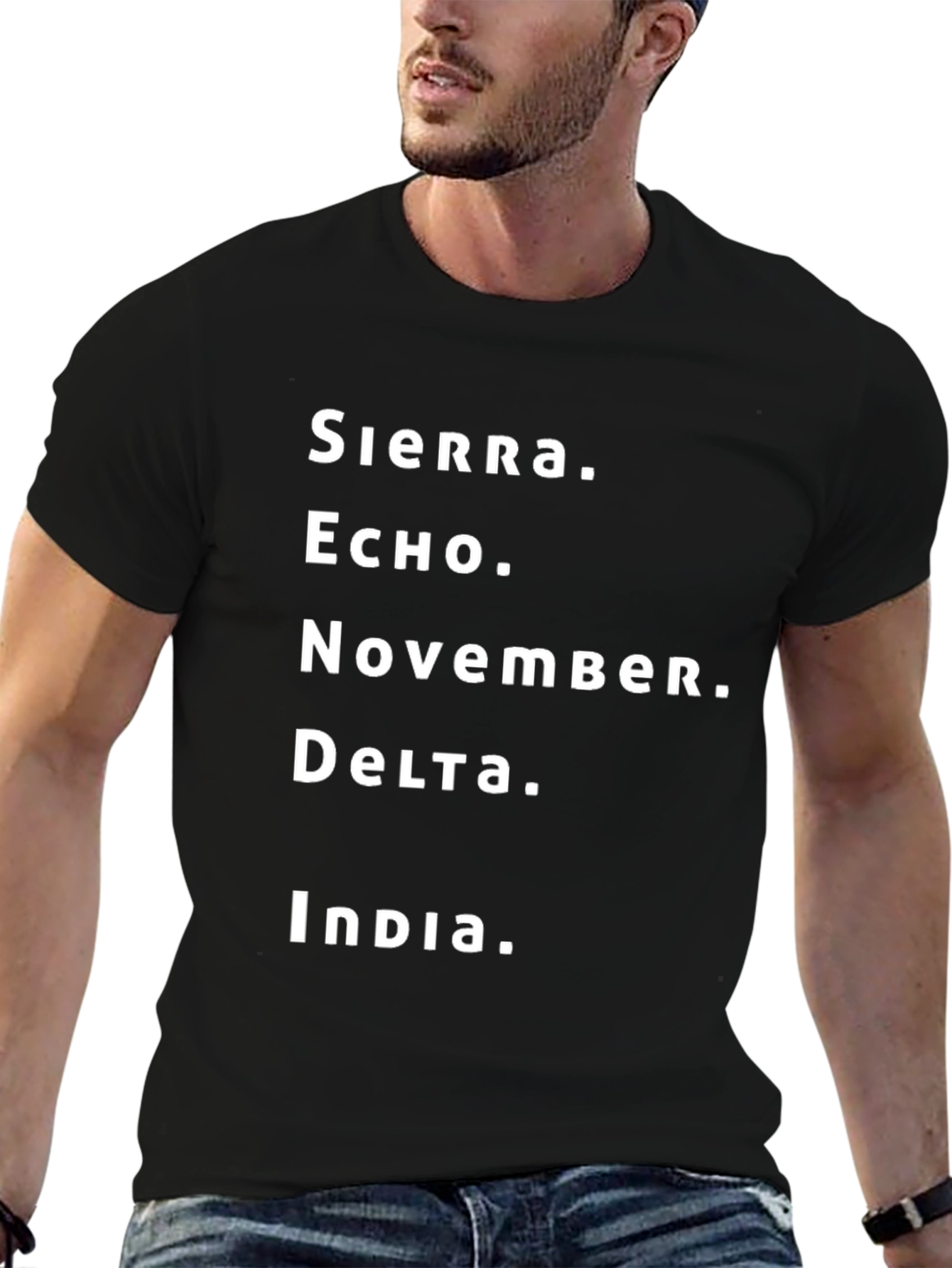 S.E.N.D.I. T-Shirt - Military Alphabet Tee