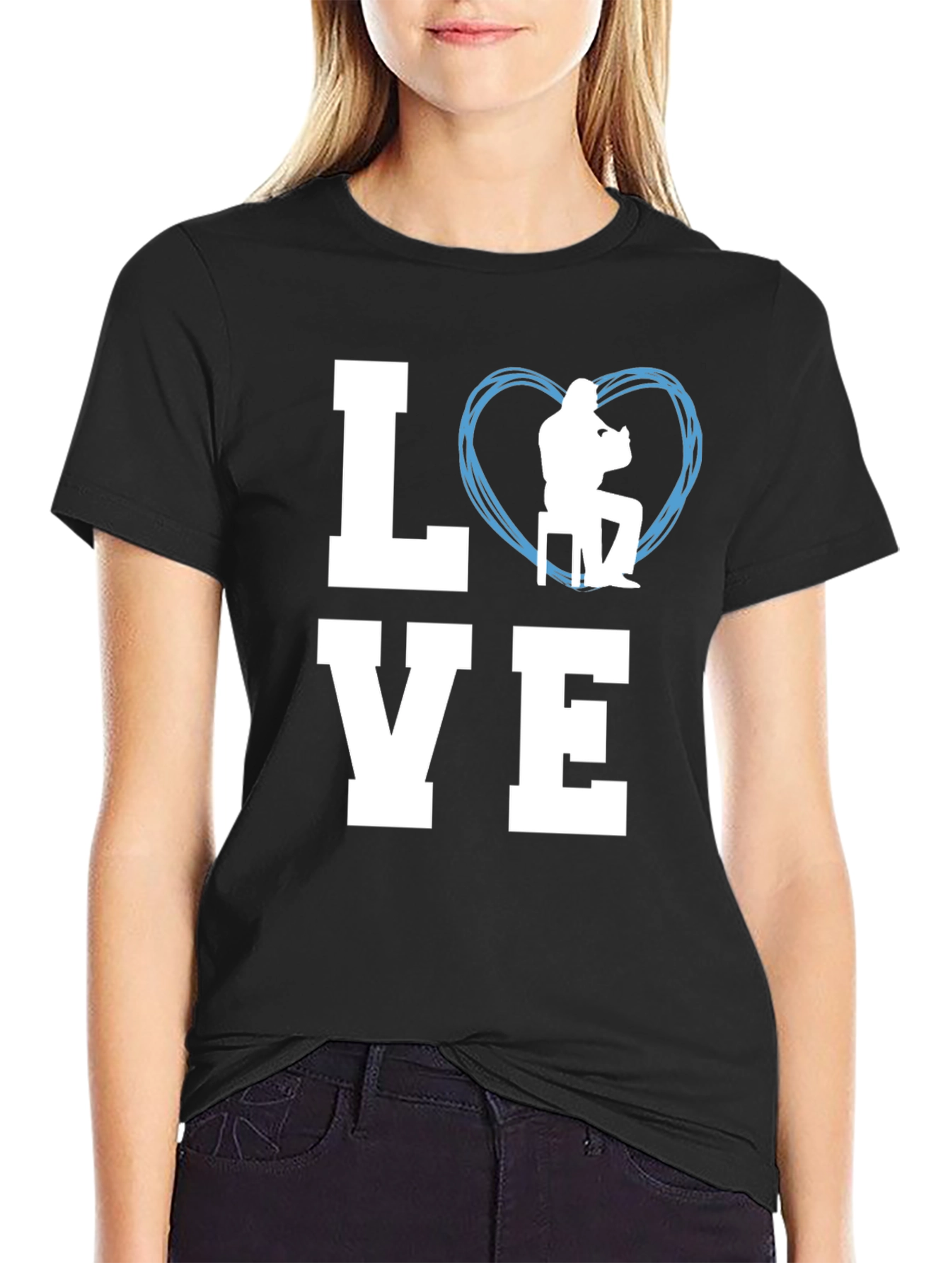 Love to Read Graphic T-Shirt - Black