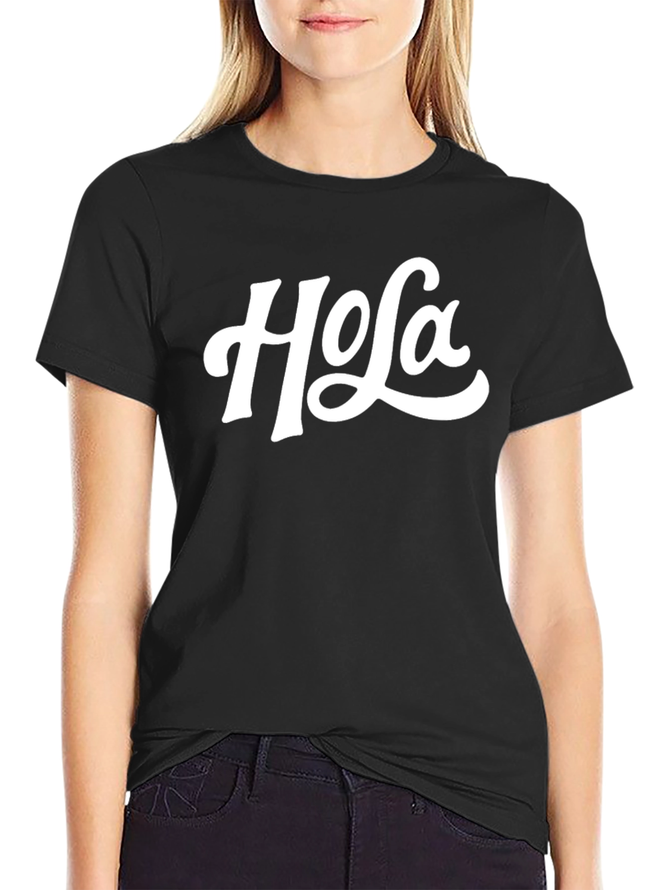 Hola Graphic T-Shirt - Casual Comfort