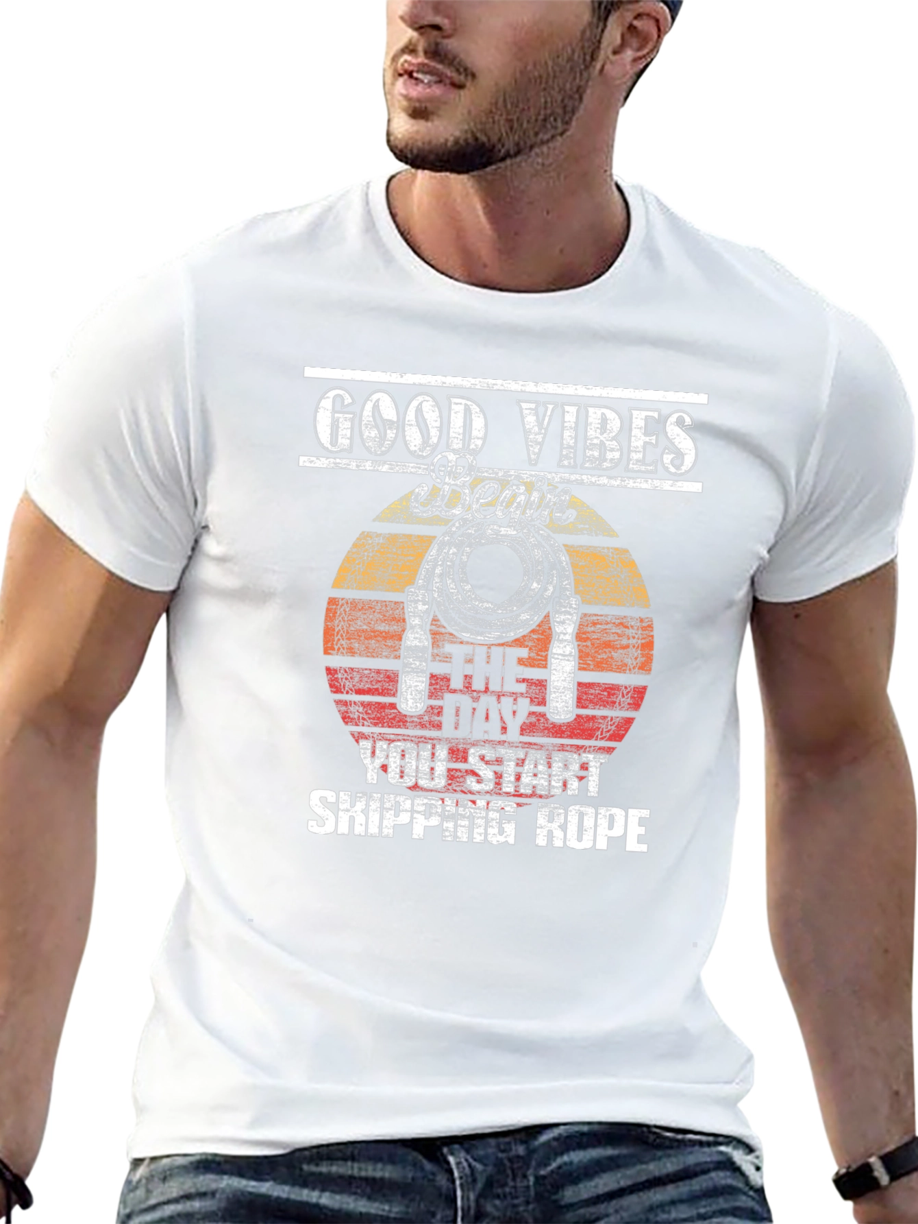 Good Vibes Skipping Rope T-Shirt