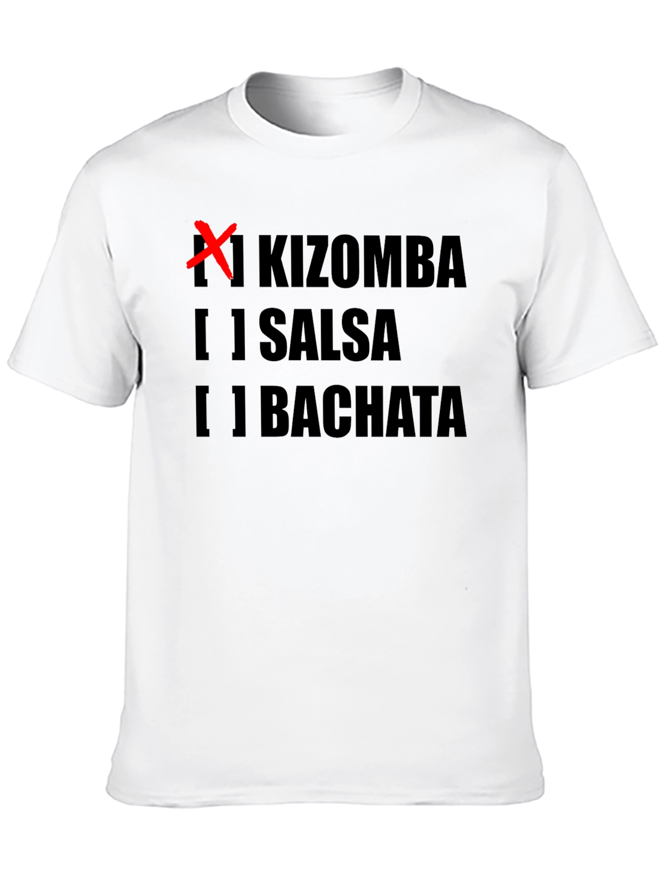 Kizomba Dance T-Shirt - Choose Your Dance!
