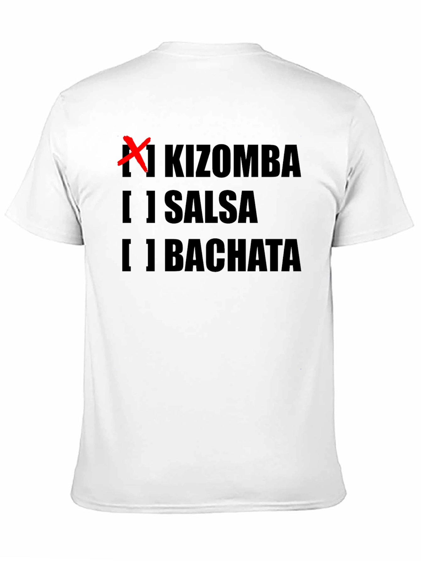 Kizomba Dance T-Shirt - Choose Your Dance!