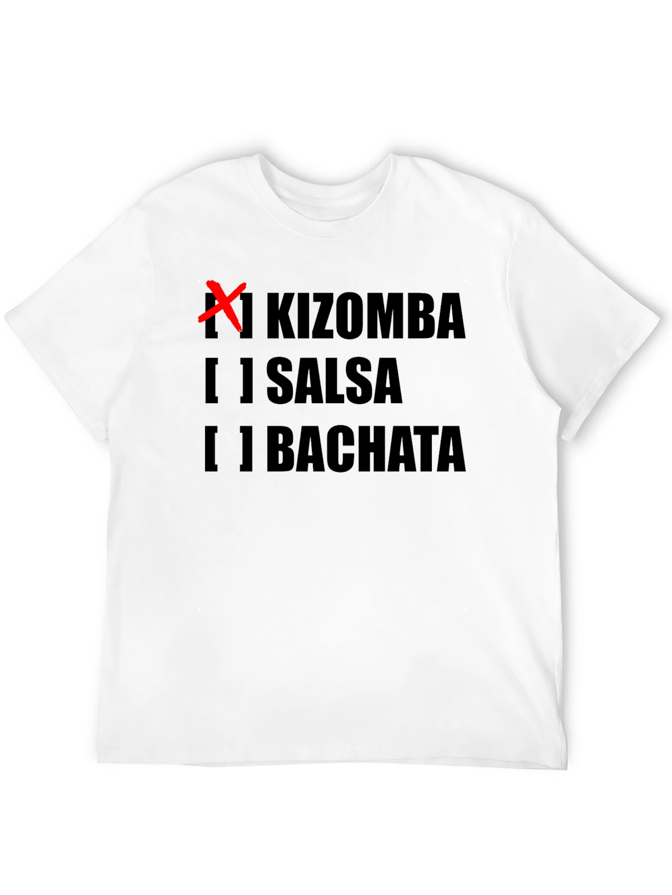 Kizomba Dance T-Shirt - Choose Your Dance!