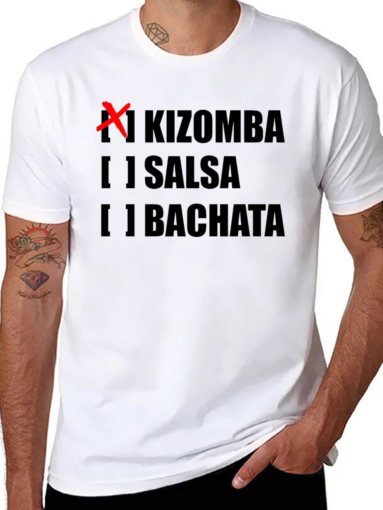Kizomba Dance T-Shirt - Choose Your Dance!