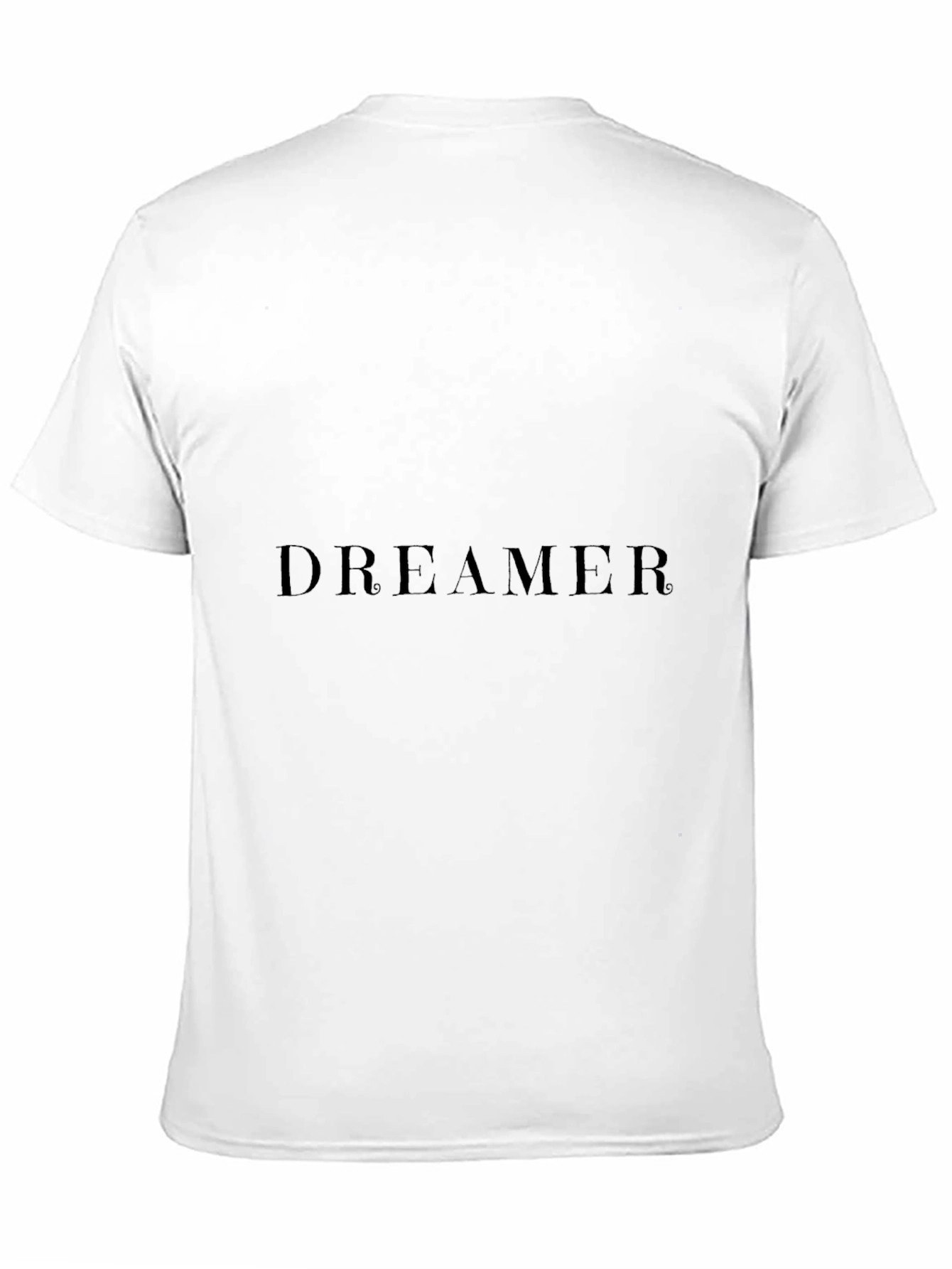 Dreamer Black T-Shirt - Stylish Comfort