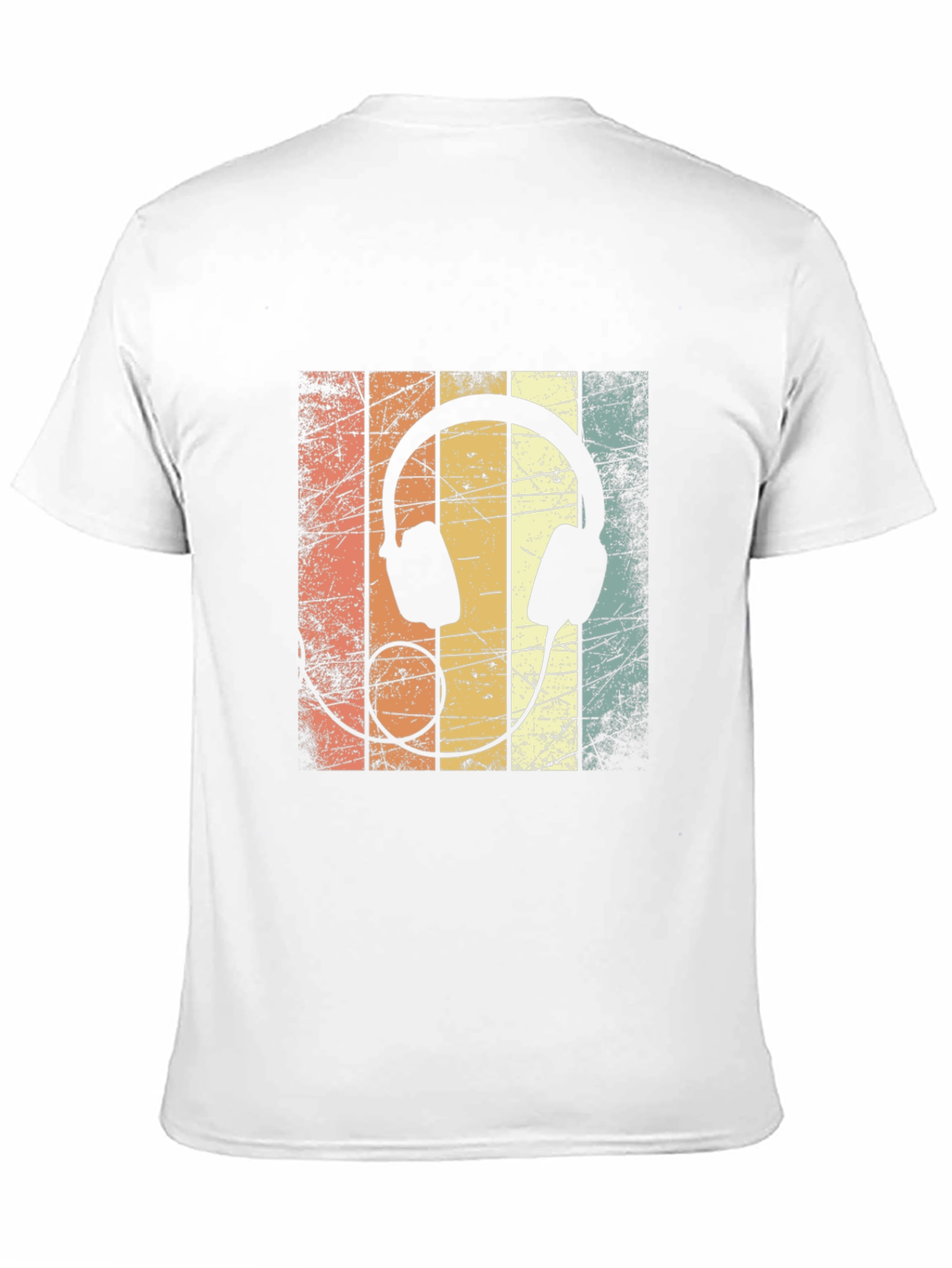 Retro Headphones Graphic T-Shirt