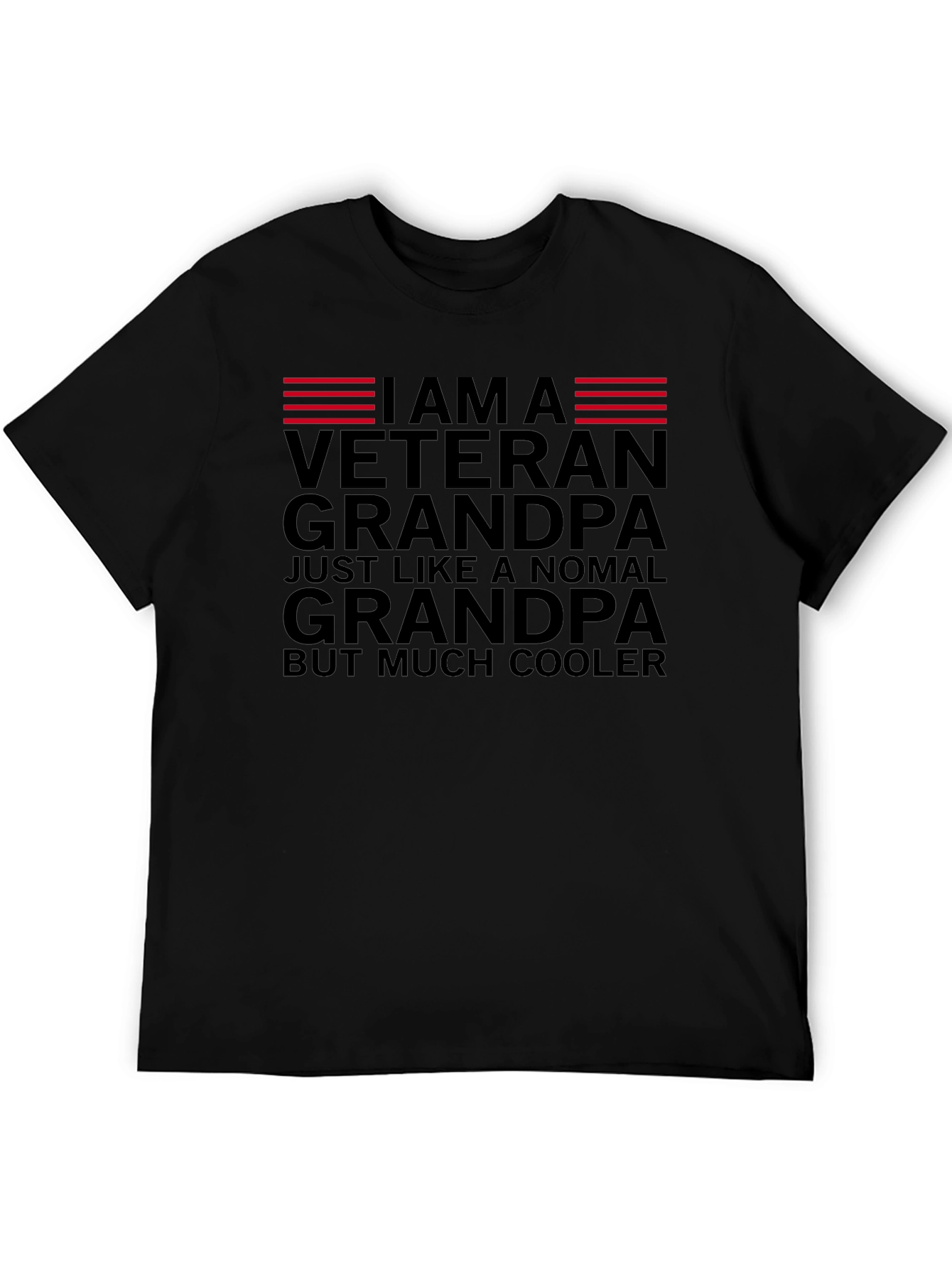 Veteran Grandpa T-Shirt - Cool Grandpa Tee