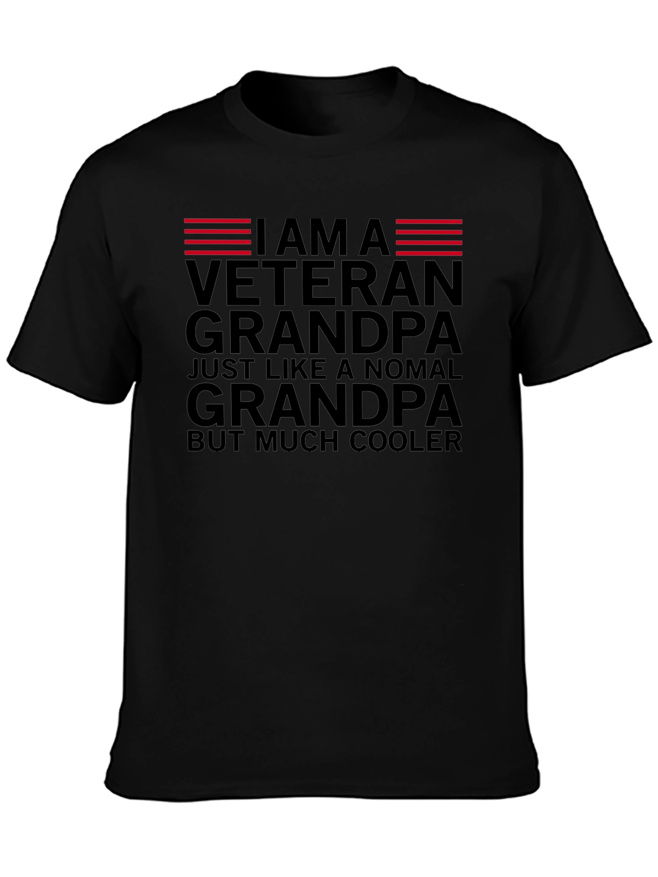 Veteran Grandpa T-Shirt - Cool Grandpa Tee