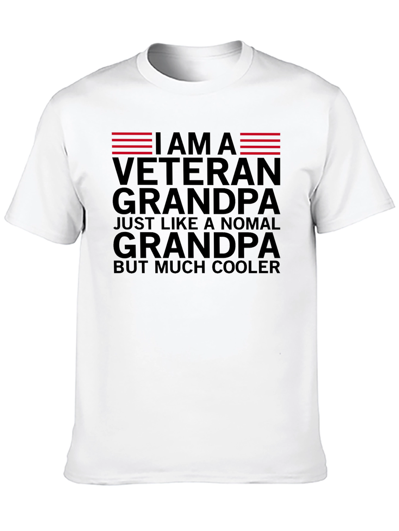 Veteran Grandpa T-Shirt - Cool Grandpa Tee