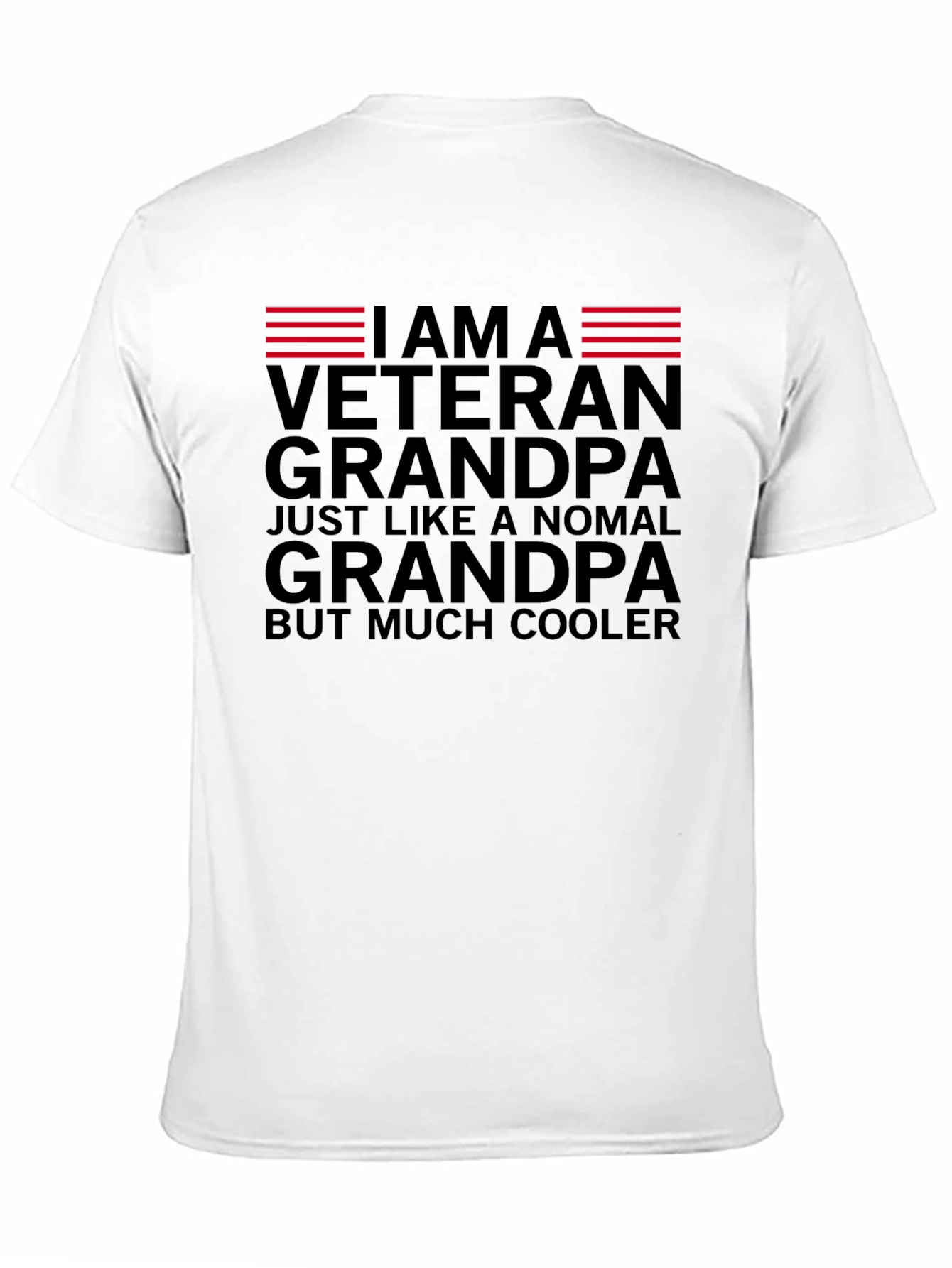 Veteran Grandpa T-Shirt - Cool Grandpa Tee