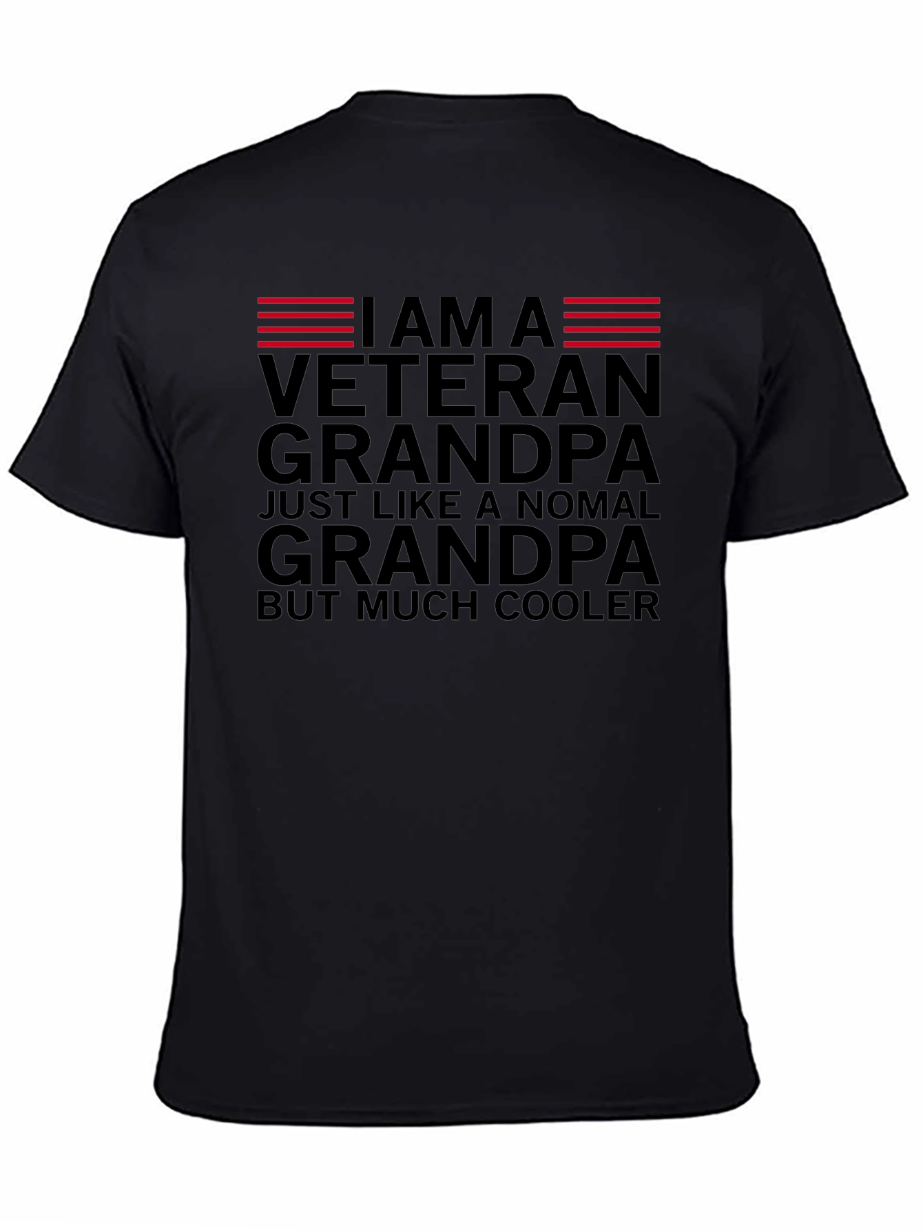 Veteran Grandpa T-Shirt - Cool Grandpa Tee