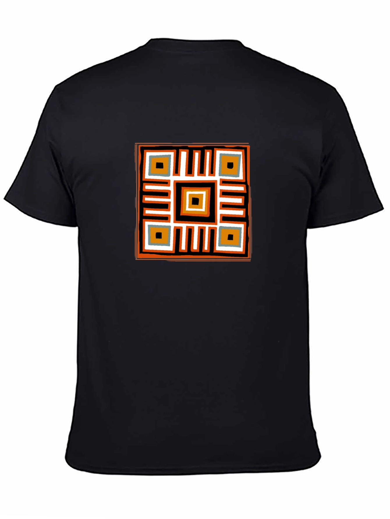 Geometric Print T-Shirt - Modern Style