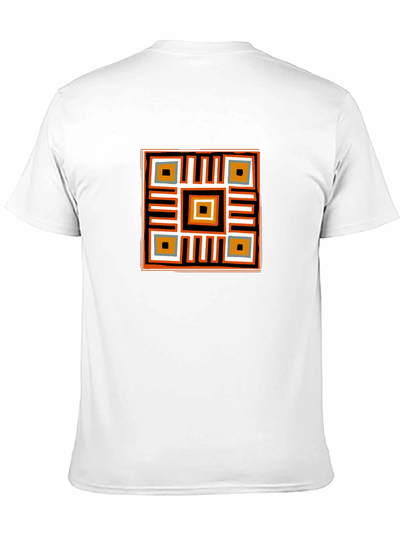 Geometric Print T-Shirt - Modern Style