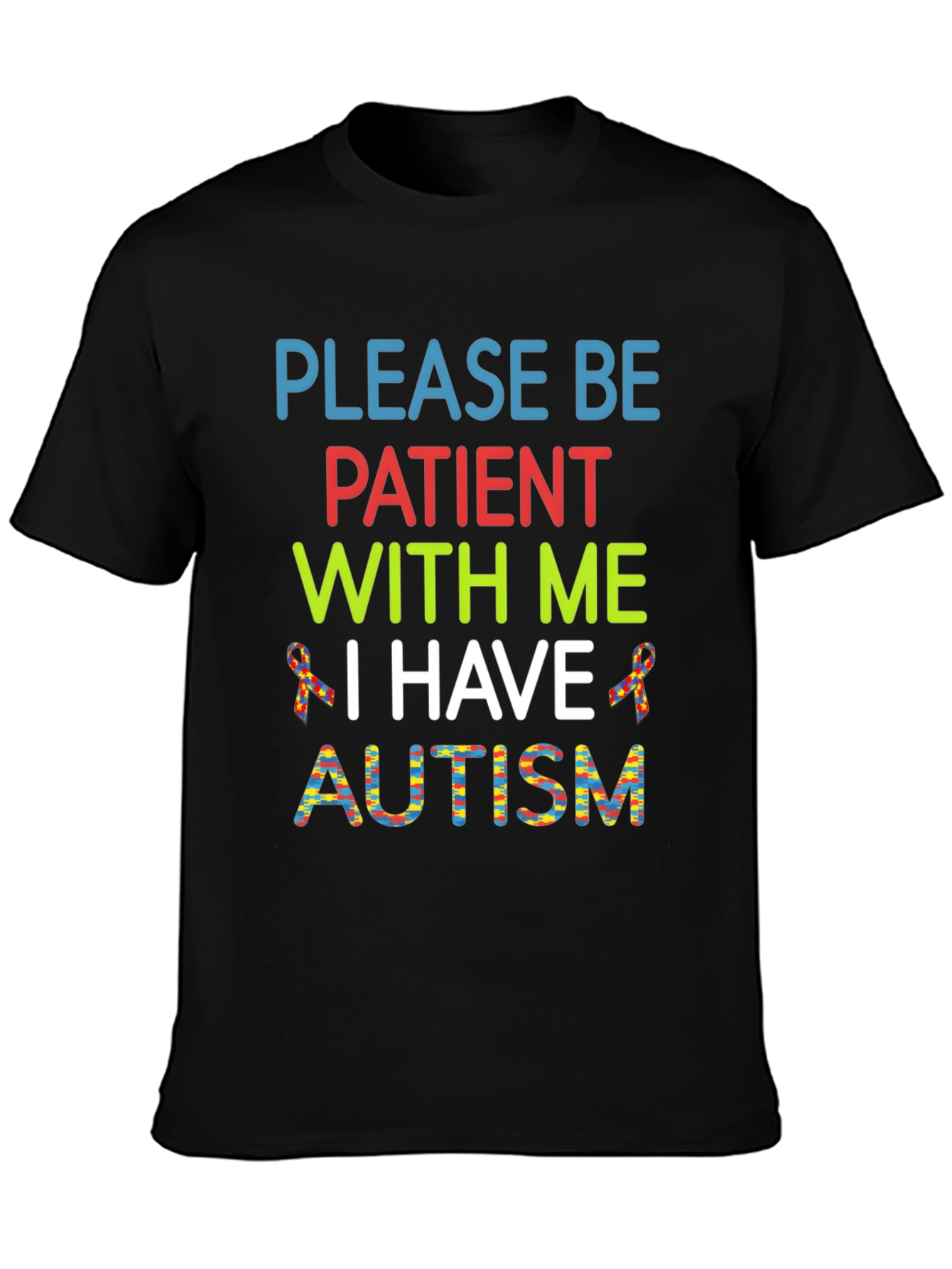 Autism Awareness T-Shirt - Please Be Patient