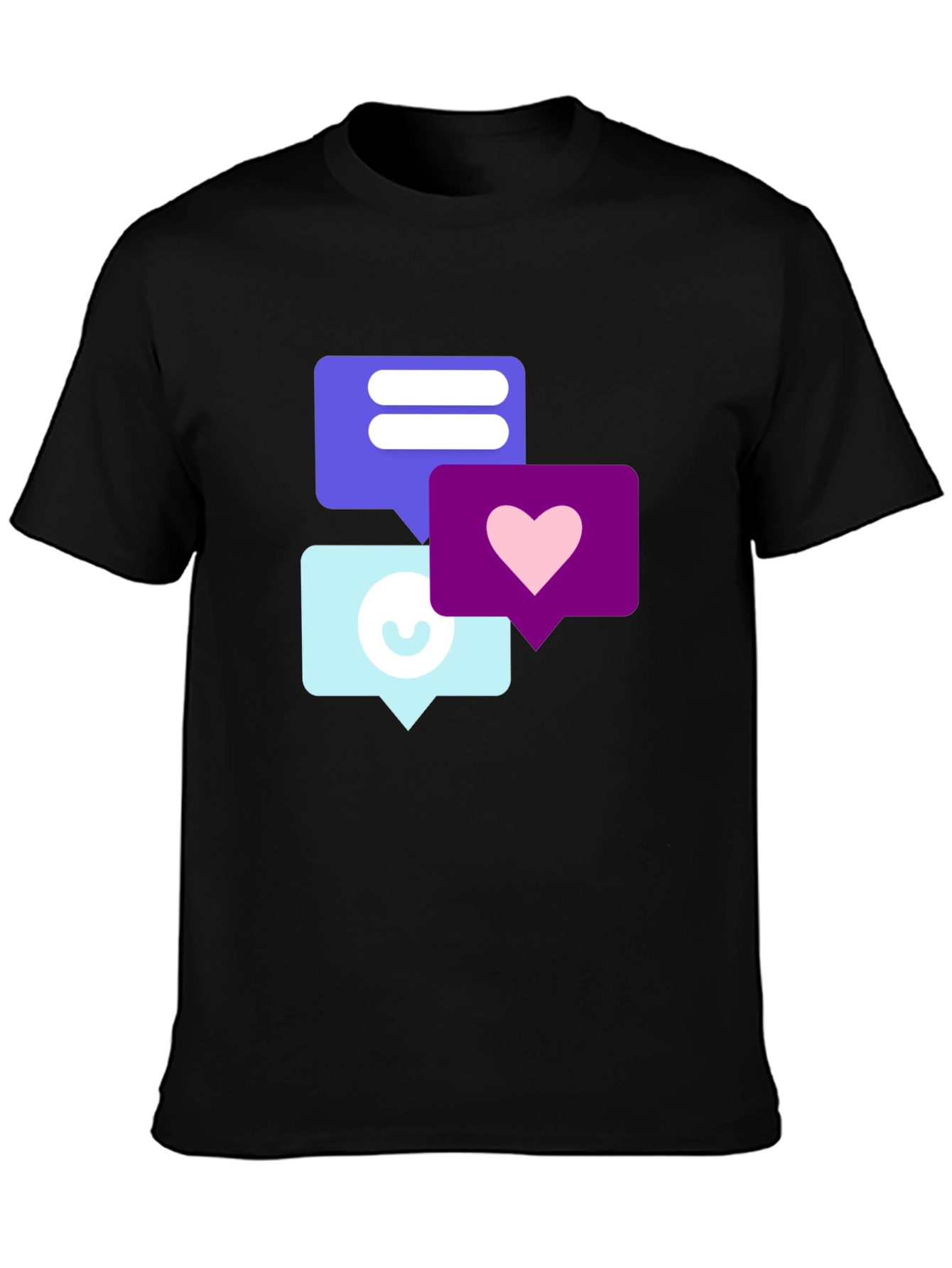 Trendy Social Media Icon T-Shirt