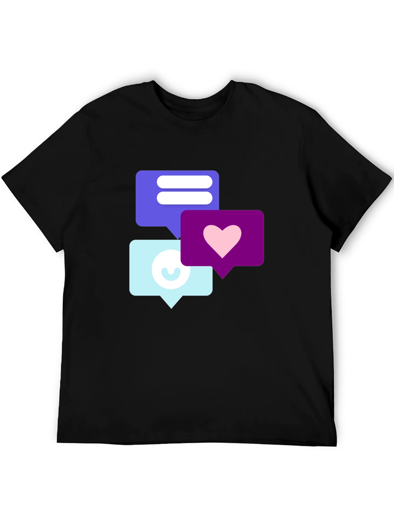 Trendy Social Media Icon T-Shirt