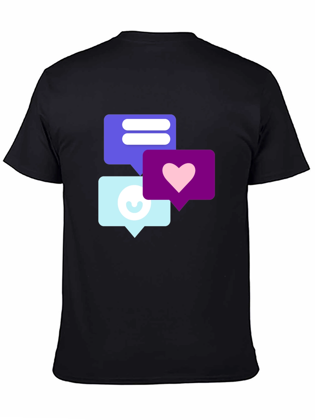 Trendy Social Media Icon T-Shirt