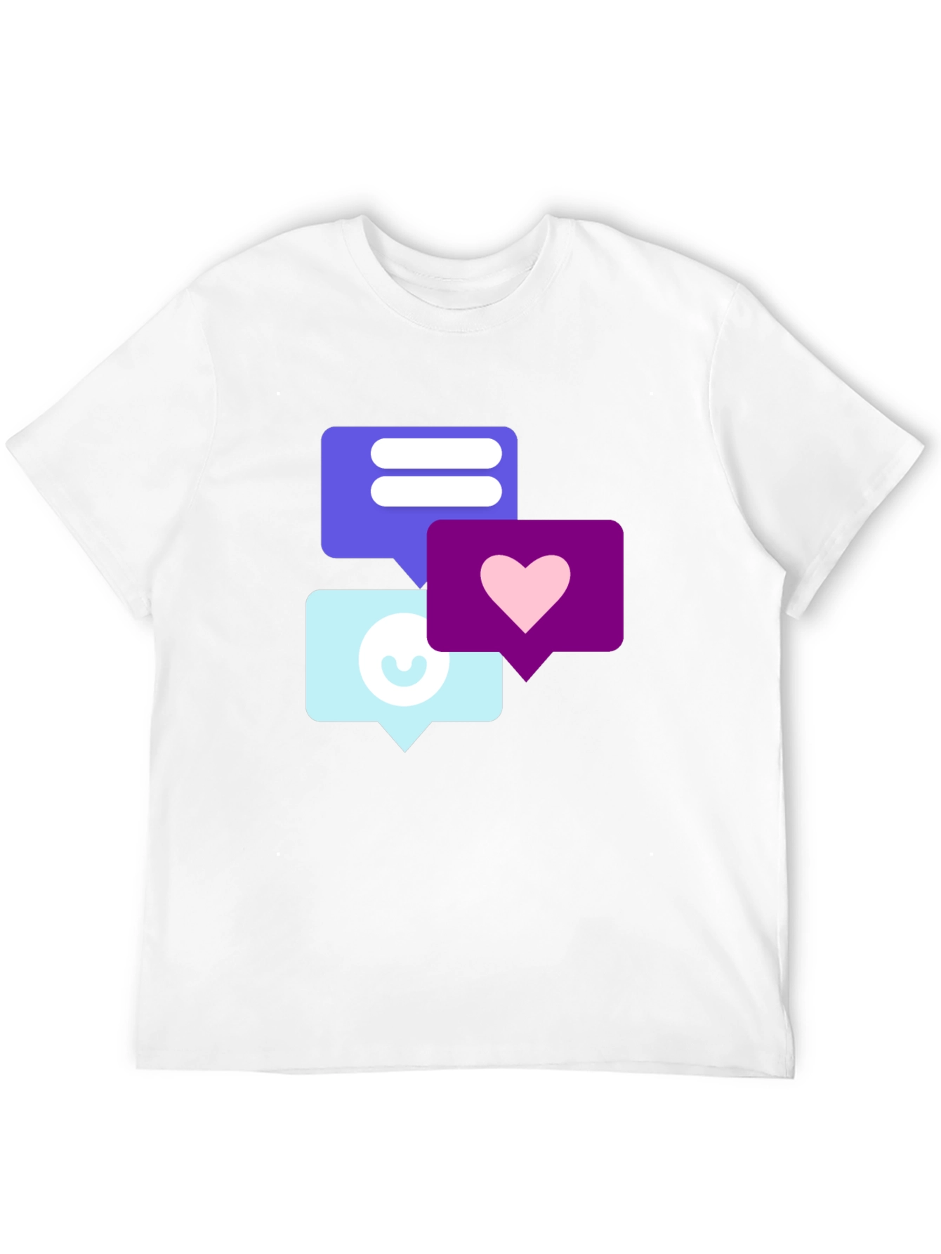 Trendy Social Media Icon T-Shirt