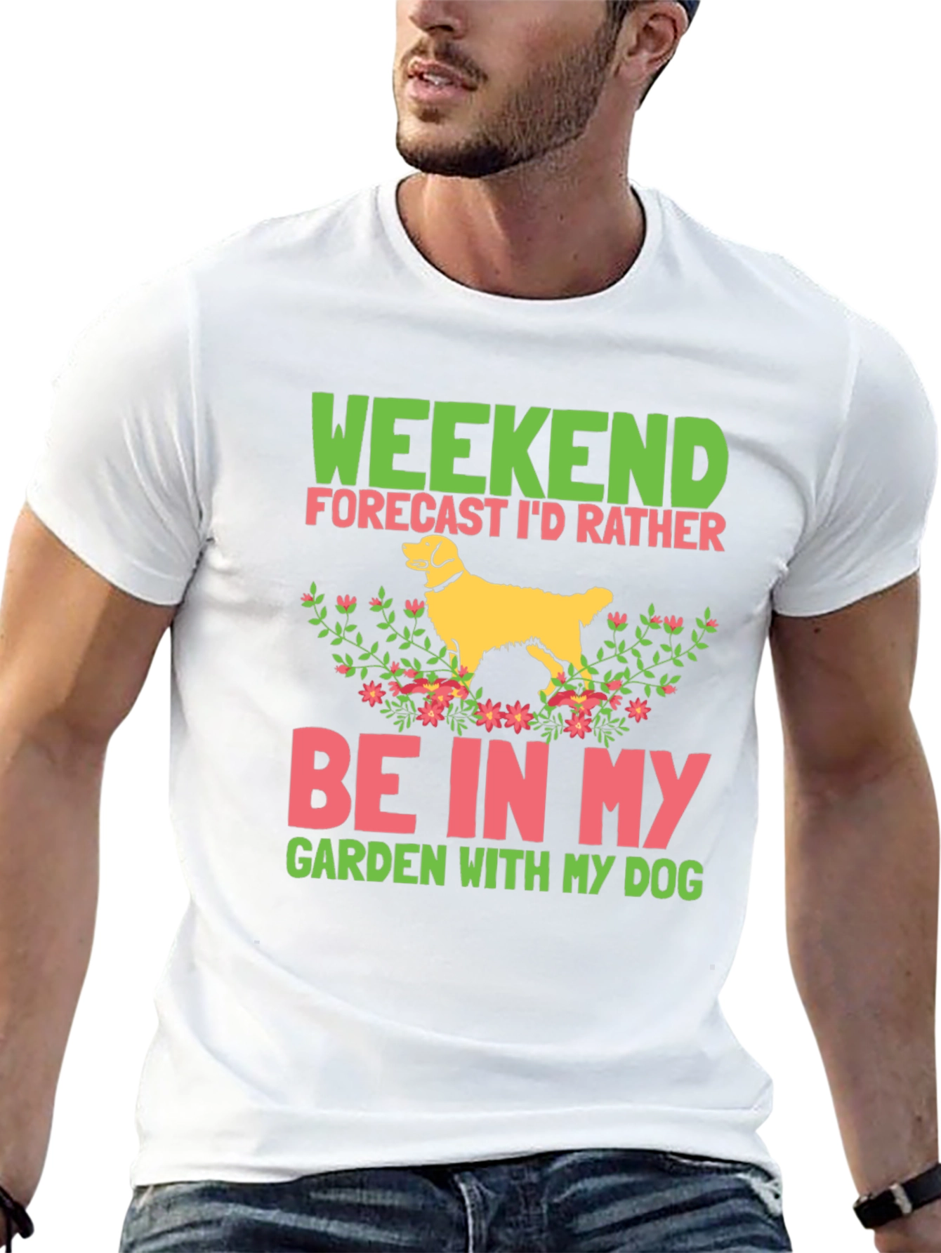 Weekend Dog Garden T-Shirt