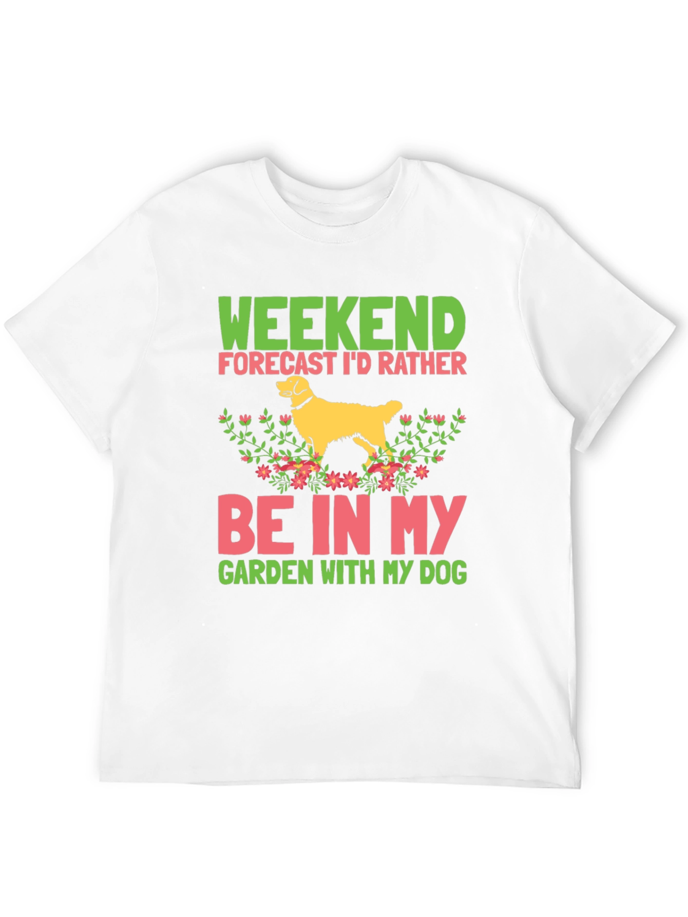Weekend Dog Garden T-Shirt