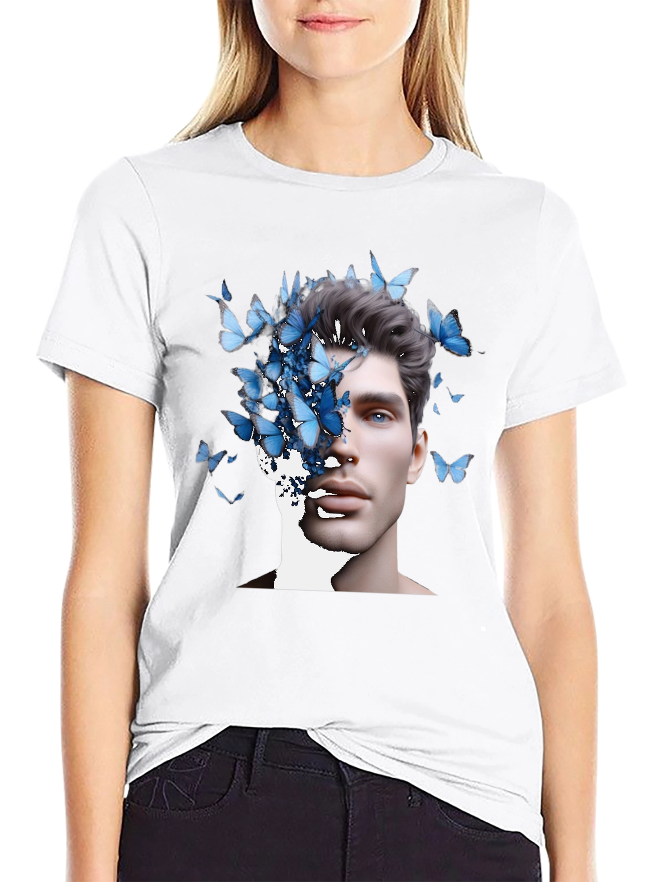 Butterfly Mind T-Shirt - Artistic Menswear