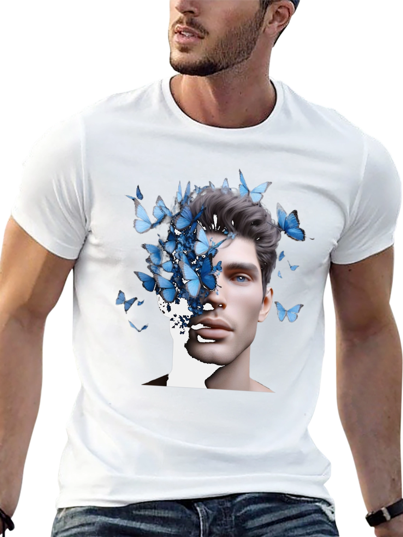 Butterfly Mind T-Shirt - Artistic Menswear