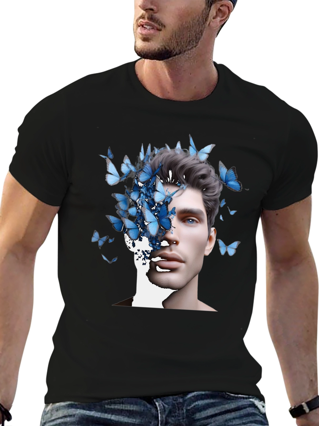 Butterfly Mind T-Shirt - Artistic Menswear