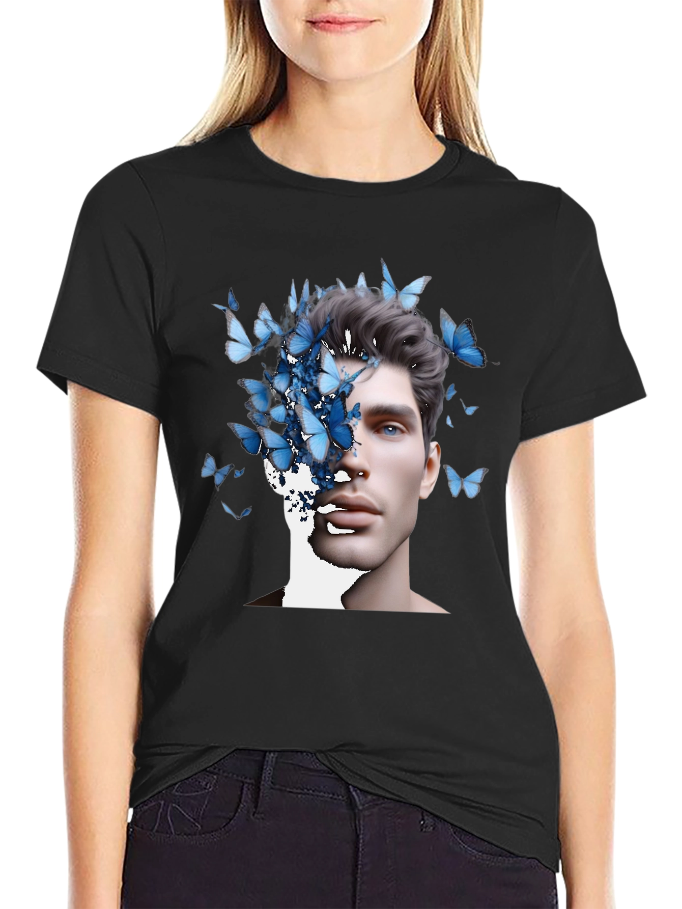 Butterfly Mind T-Shirt - Artistic Menswear