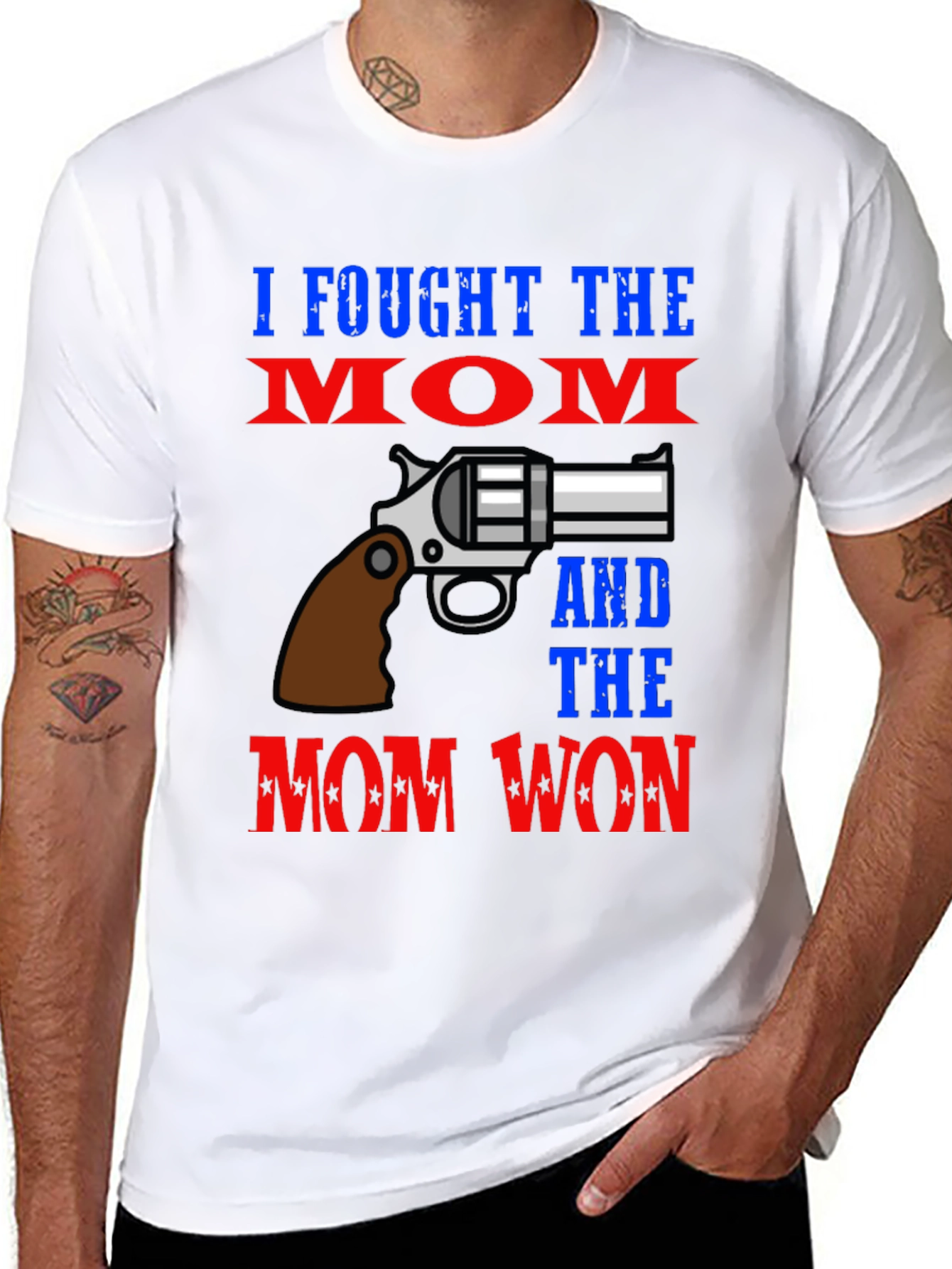 I Fought The Mom And The Mom Won T-Shirt
