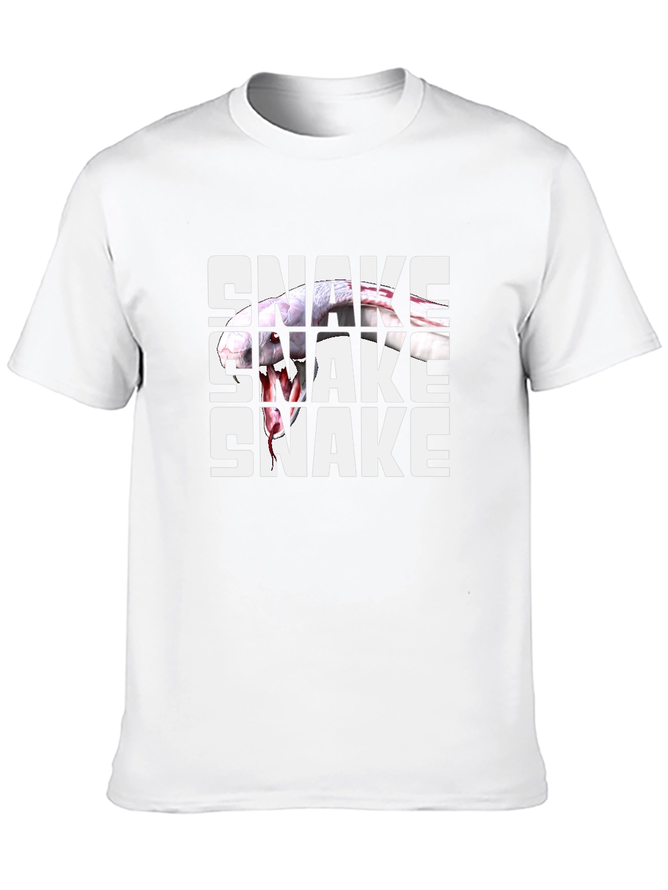 Snake Graphic Tee - Bold Statement T-Shirt