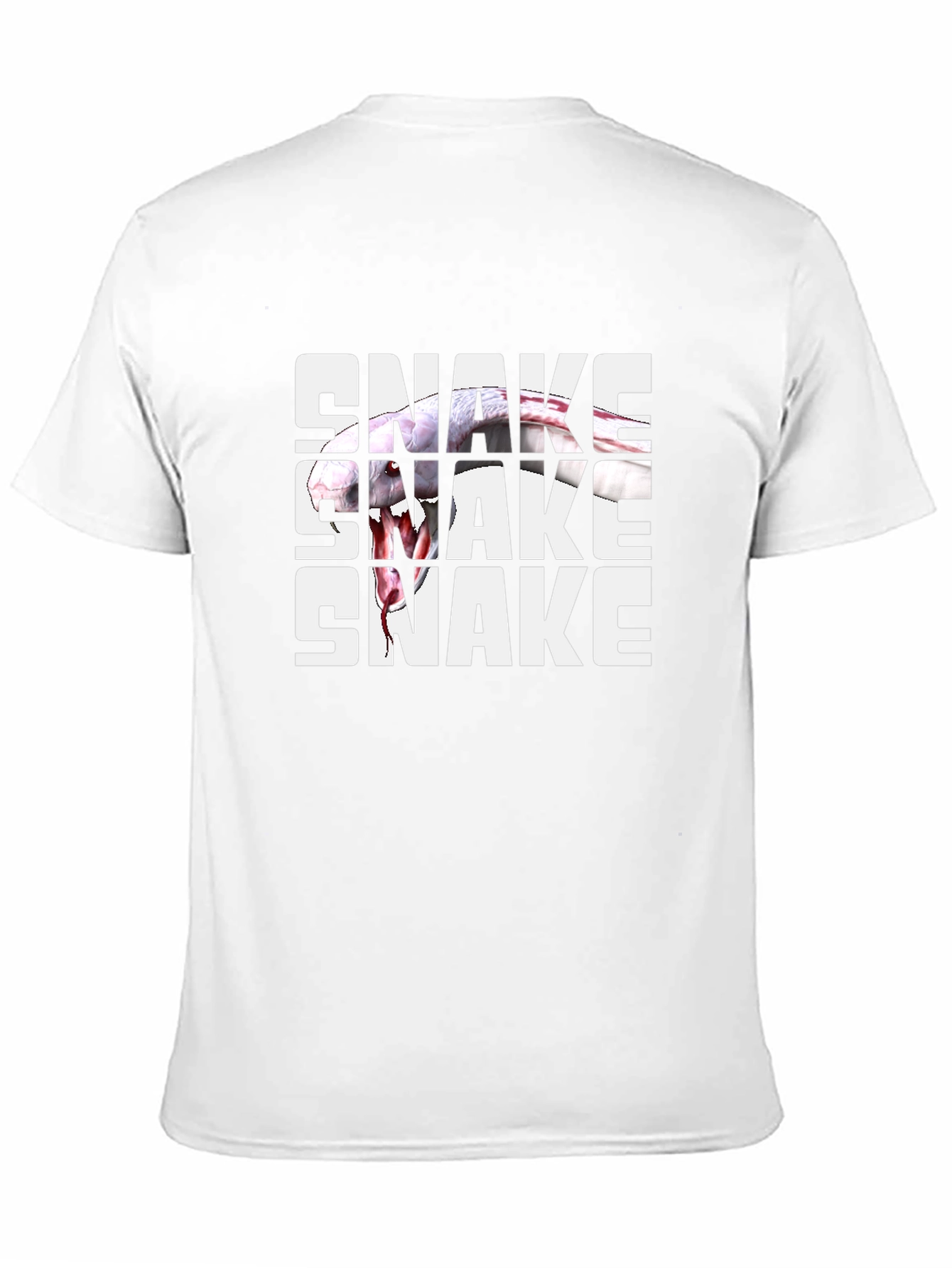 Snake Graphic Tee - Bold Statement T-Shirt