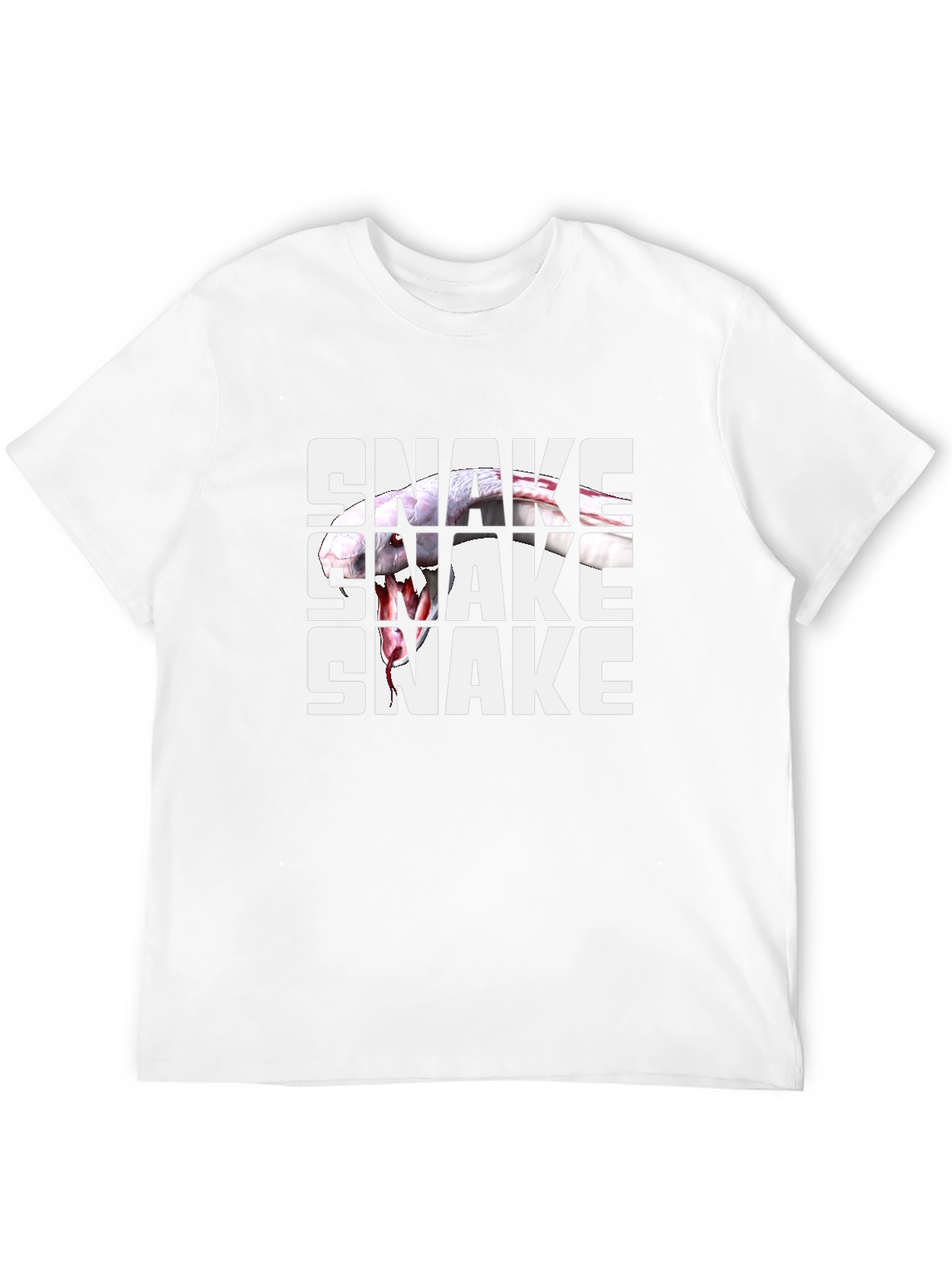 Snake Graphic Tee - Bold Statement T-Shirt