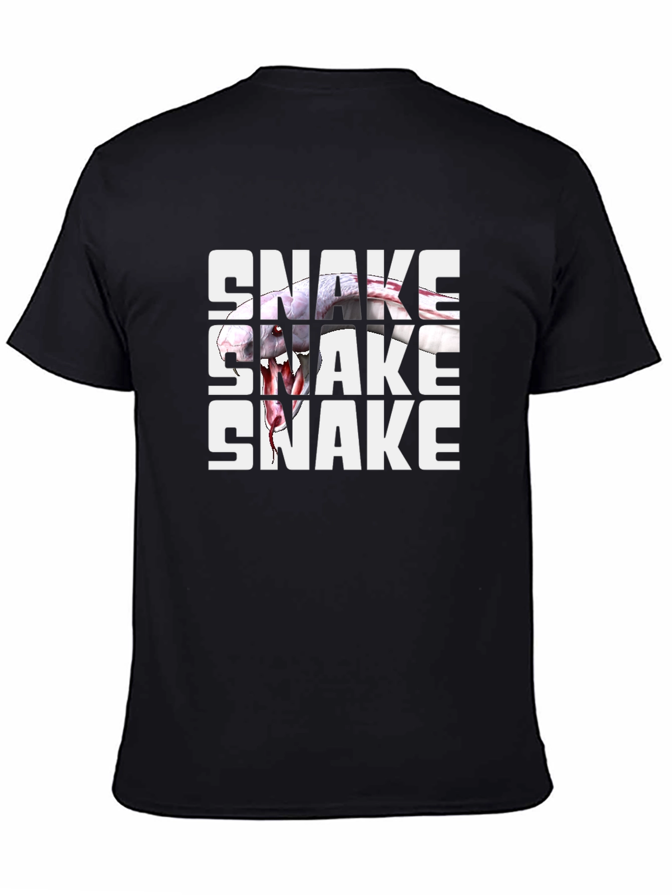 Snake Graphic Tee - Bold Statement T-Shirt