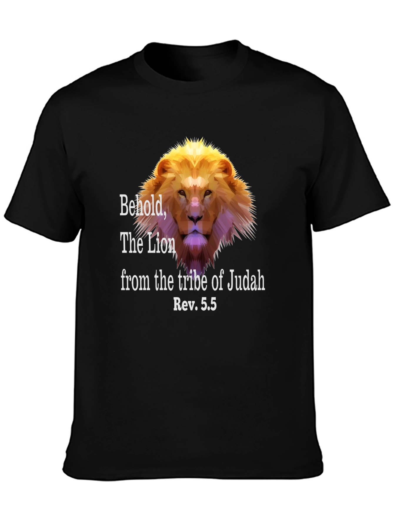 Lion of Judah T-Shirt - Religious Christian Apparel