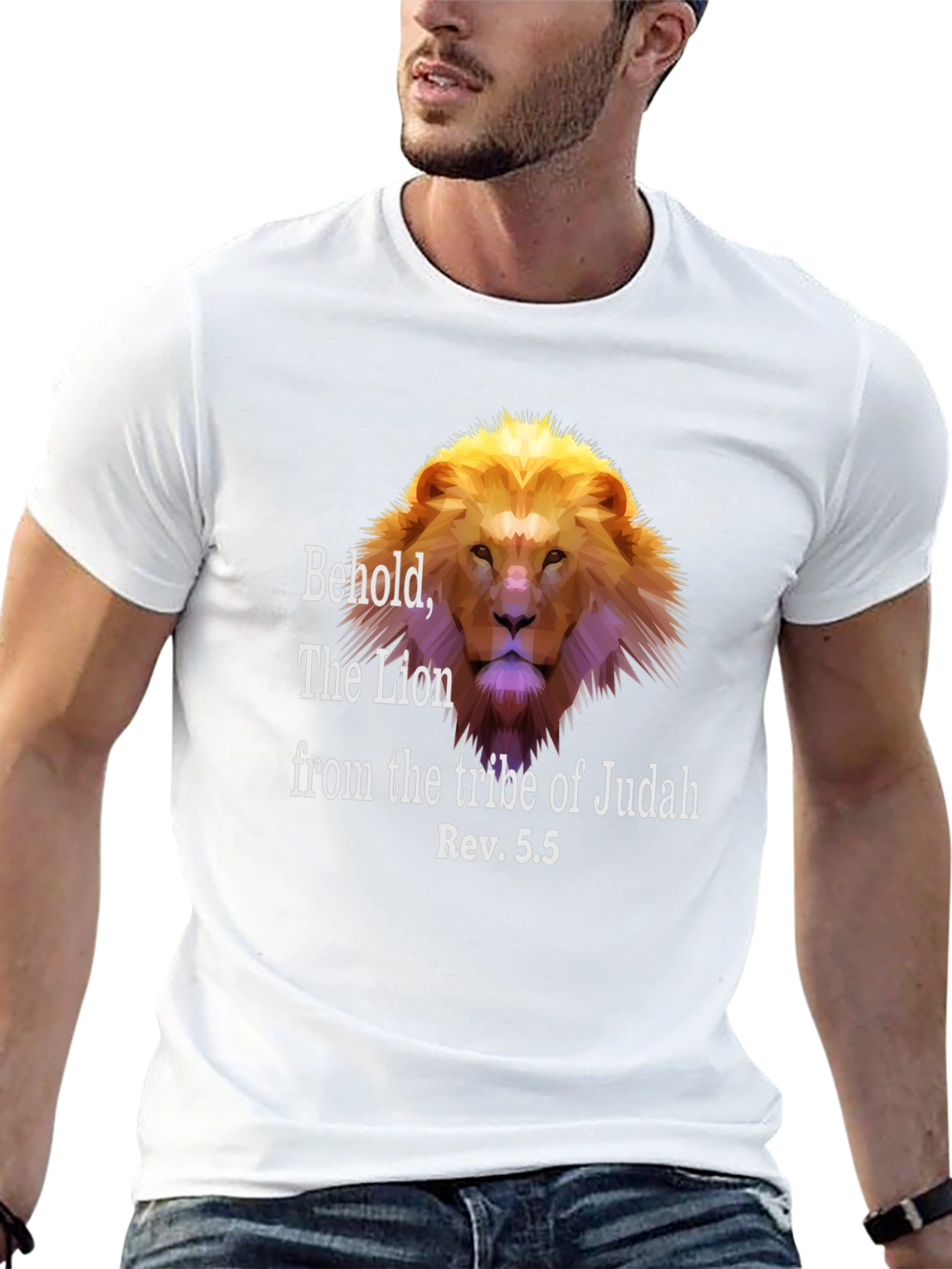 Lion of Judah T-Shirt - Religious Christian Apparel