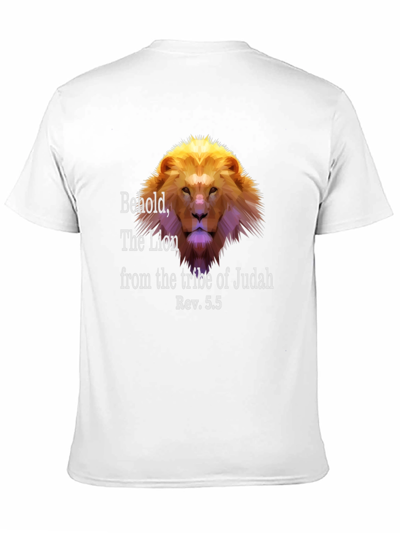 Lion of Judah T-Shirt - Religious Christian Apparel