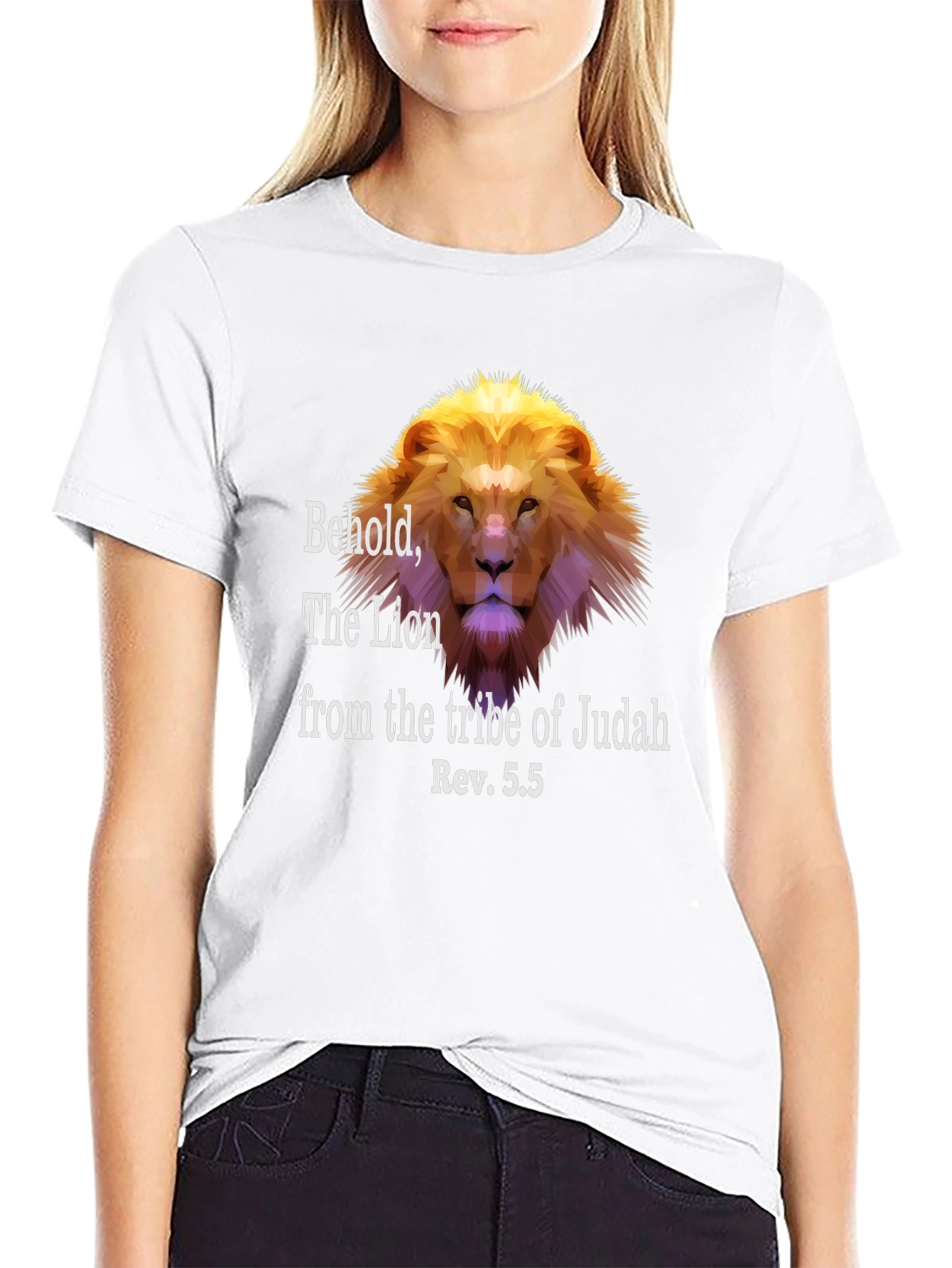 Lion of Judah T-Shirt - Religious Christian Apparel