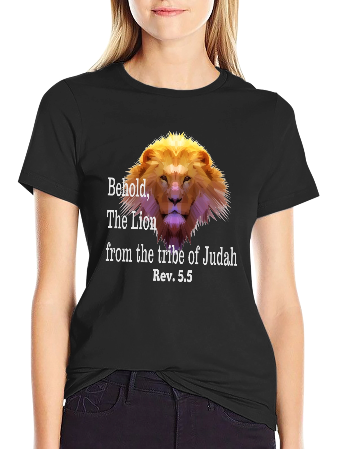 Lion of Judah T-Shirt - Religious Christian Apparel