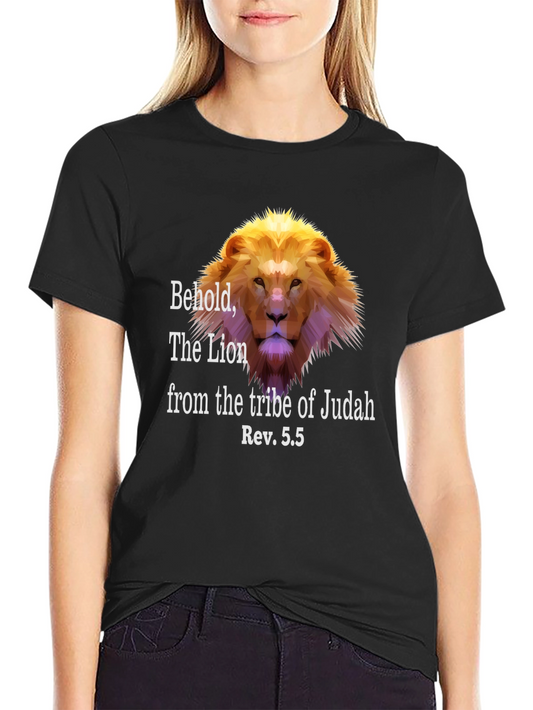 Lion of Judah T-Shirt - Religious Christian Apparel