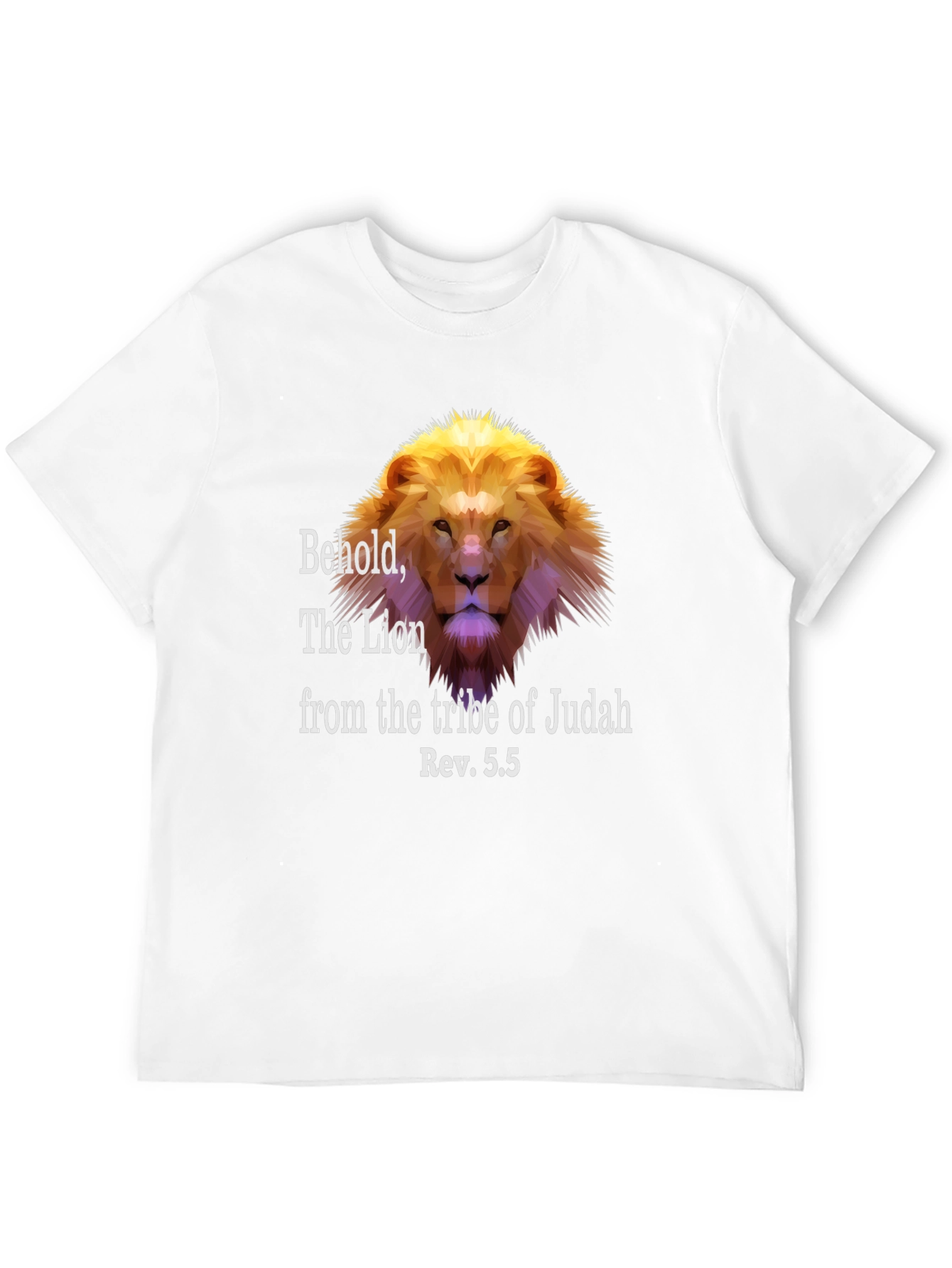 Lion of Judah T-Shirt - Religious Christian Apparel