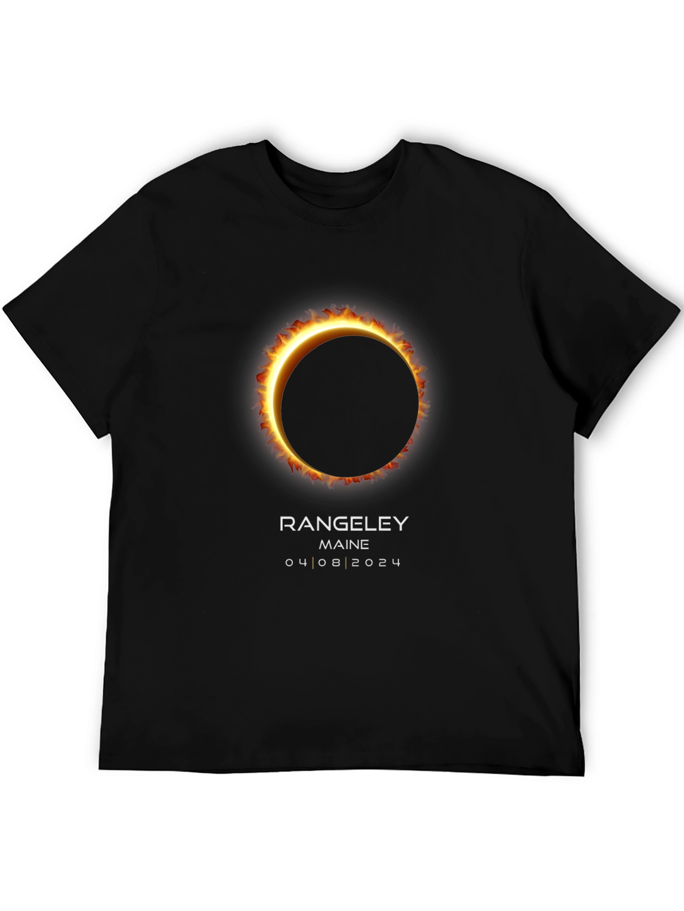 Rangeley Maine 2024 Solar Eclipse T-Shirt