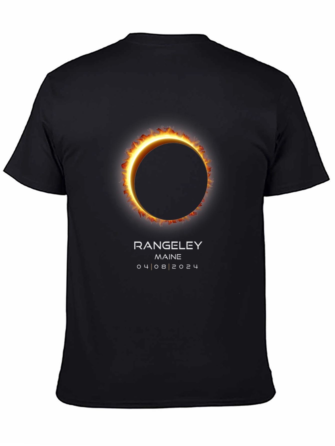 Rangeley Maine 2024 Solar Eclipse T-Shirt