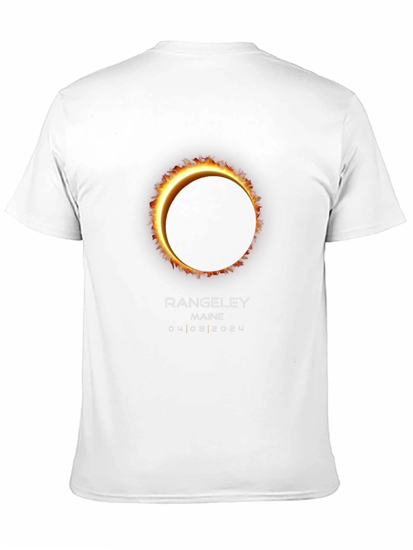 Rangeley Maine 2024 Solar Eclipse T-Shirt